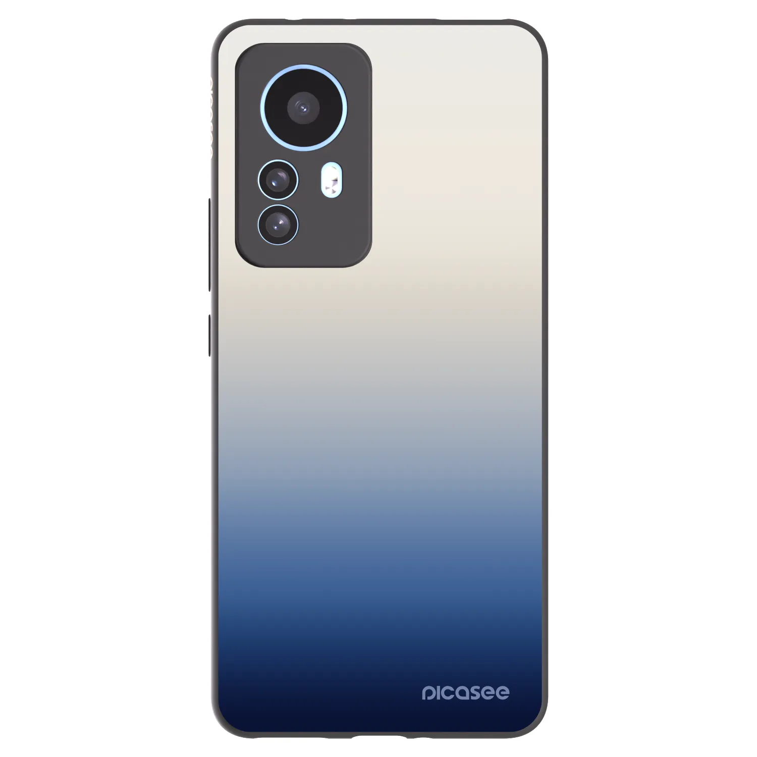 Picasee silikonowe czarne etui na Xiaomi 12T Pro - Gravity Fade
