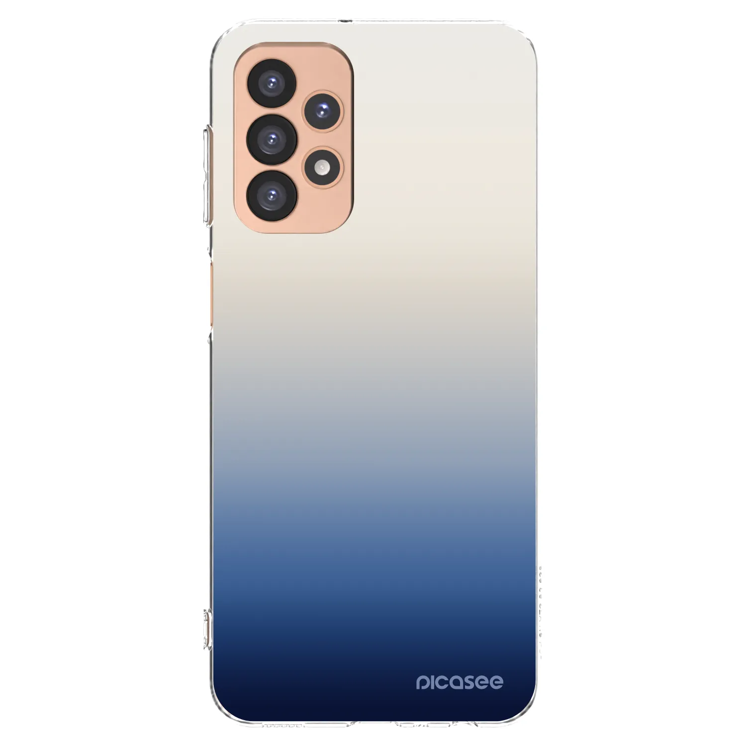 Picasee silikonowe przeźroczyste etui na Samsung Galaxy A23 A236B 5G - Gravity Fade