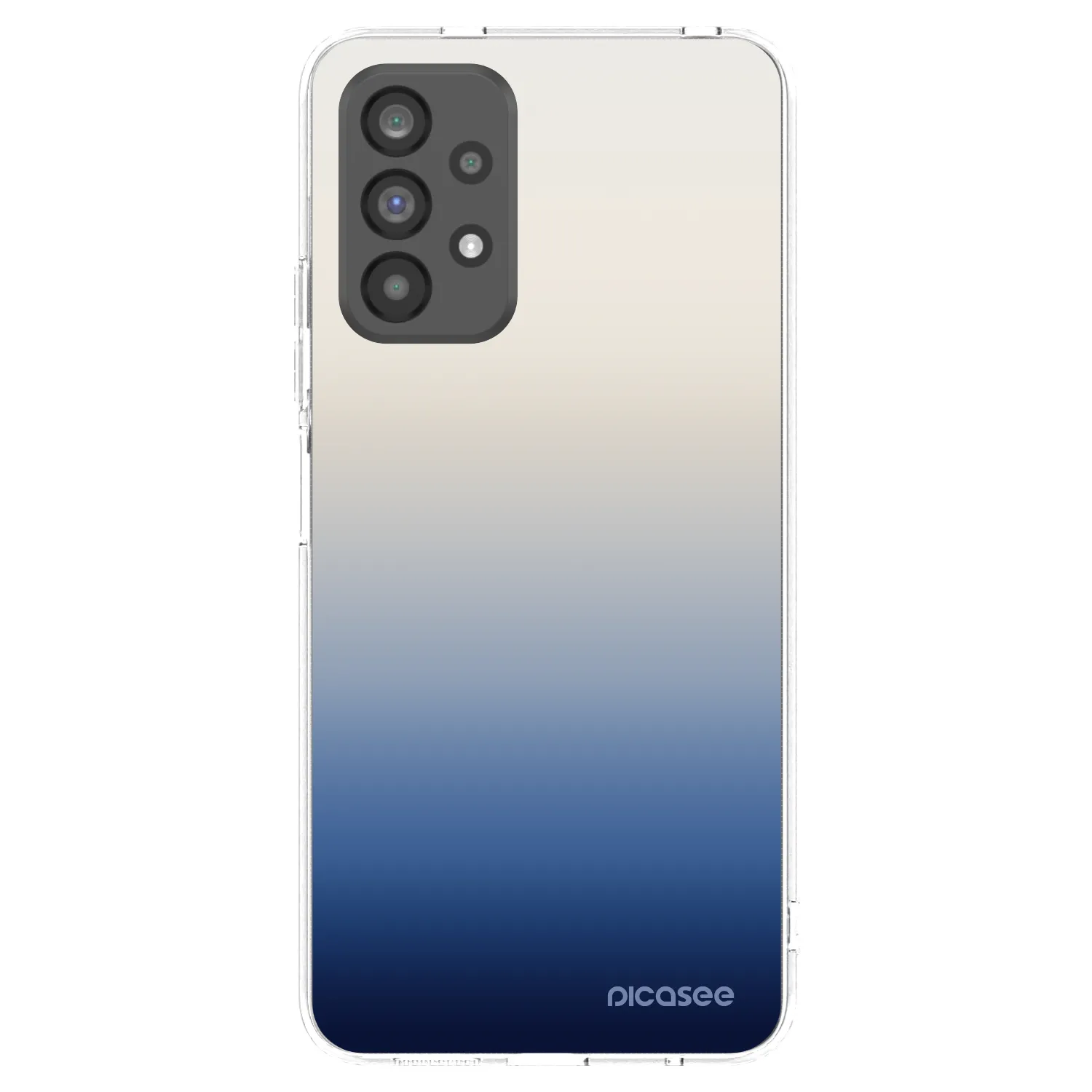 Picasee silikonowe przeźroczyste etui na Samsung Galaxy A73 5G - Gravity Fade