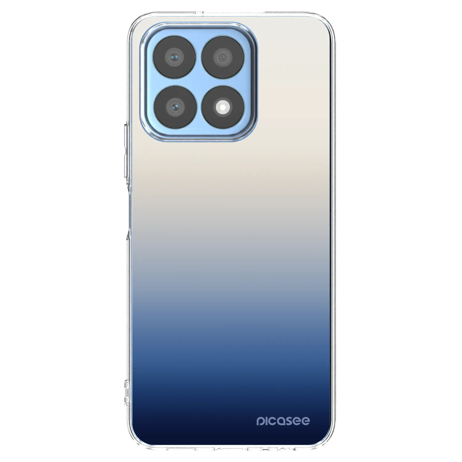 Picasee silikonowe przeźroczyste etui na Honor X8a - Gravity Fade