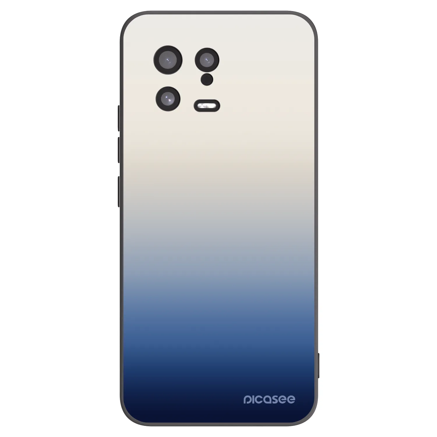 Picasee silikonowe czarne etui na Xiaomi 13 - Gravity Fade