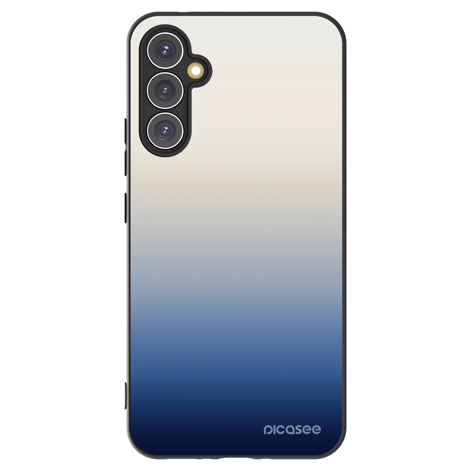 Picasee silikonowe czarne etui na Samsung Galaxy A34 5G A346B - Gravity Fade