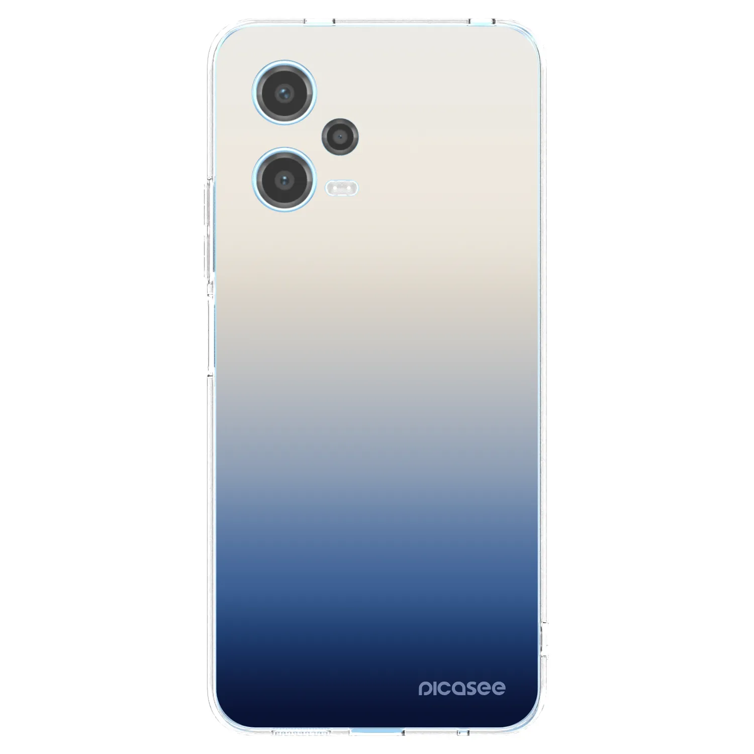 Picasee silikonowe przeźroczyste etui na Xiaomi Redmi Note 12 5G - Gravity Fade