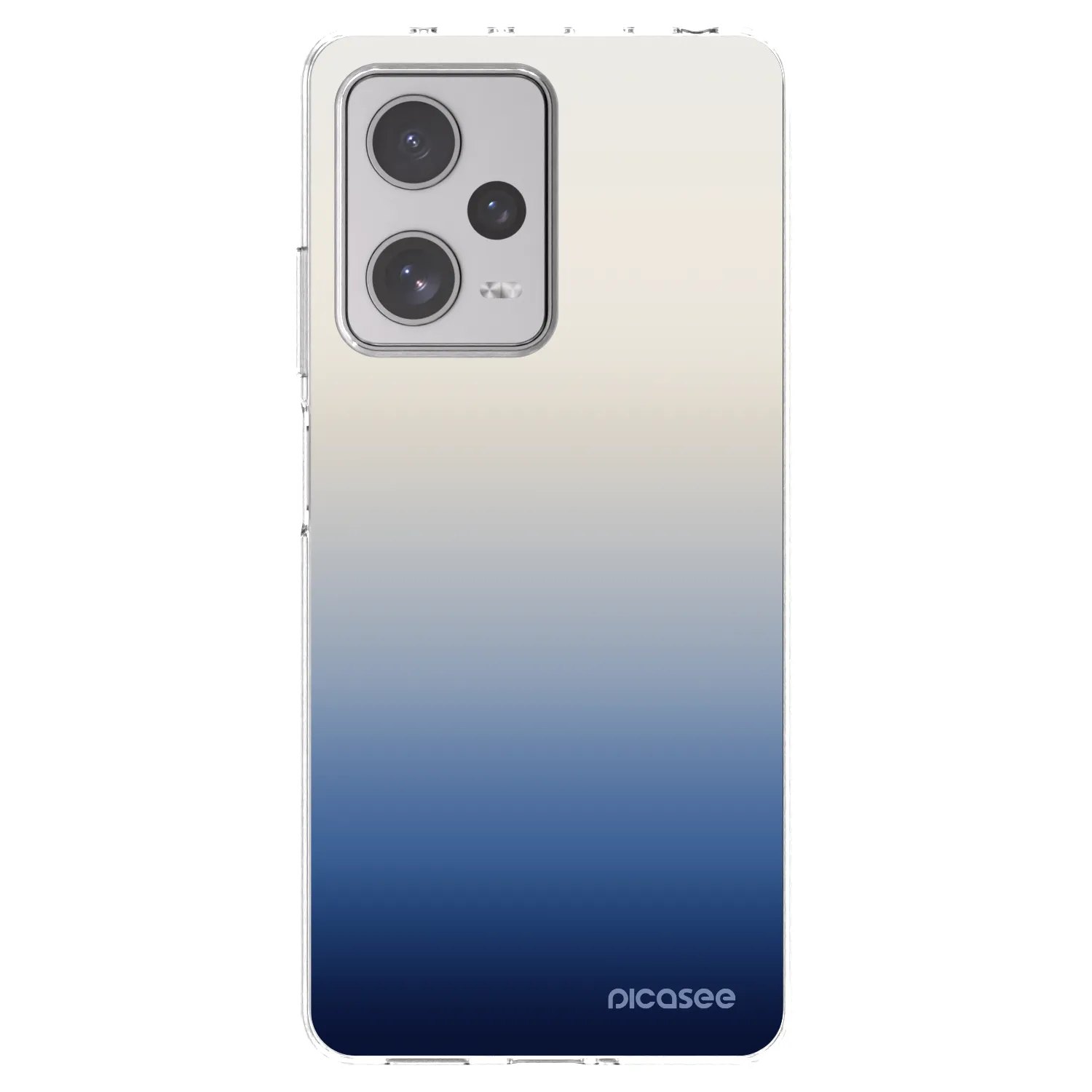 Picasee silikonowe przeźroczyste etui na Xiaomi Redmi Note 12 Pro+ 5G - Gravity Fade