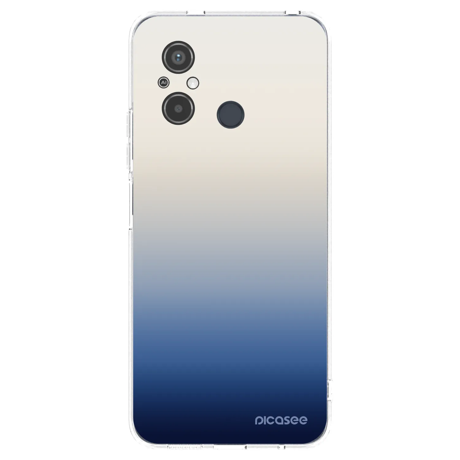 Picasee silikonowe przeźroczyste etui na Xiaomi Redmi 12C - Gravity Fade