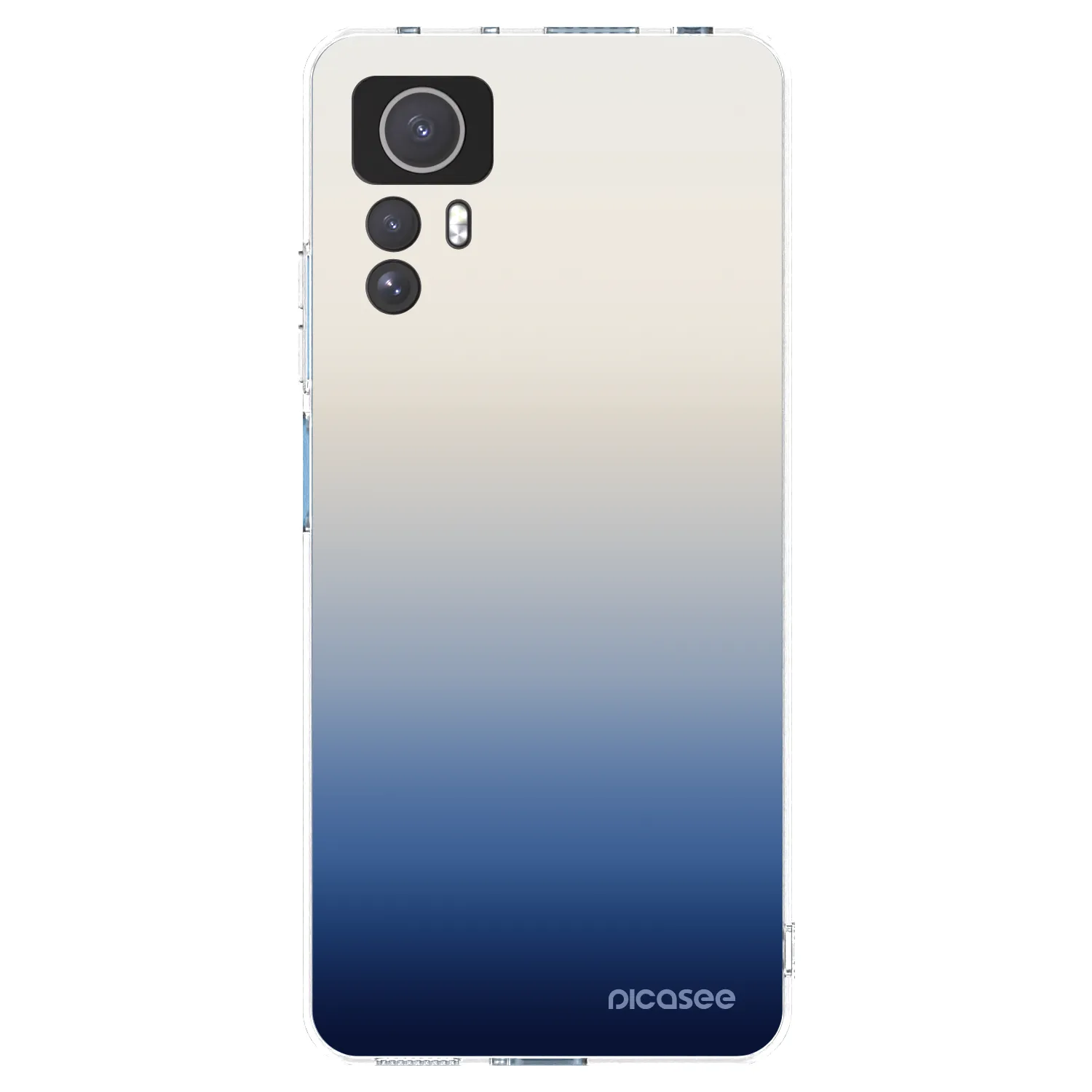 Picasee silikonowe przeźroczyste etui na Xiaomi Redmi Note 12S - Gravity Fade