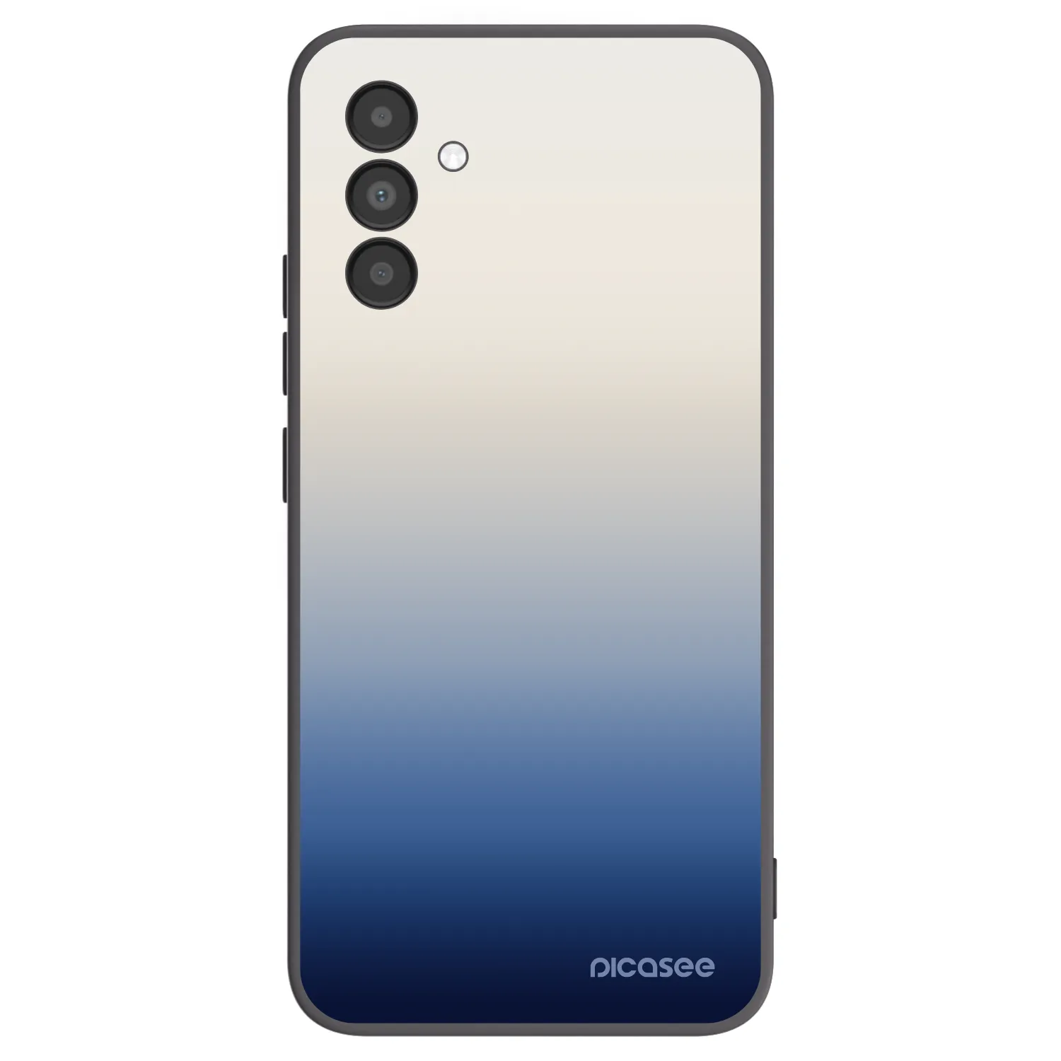 Picasee silikonowe czarne etui na Samsung Galaxy A04s A047F - Gravity Fade