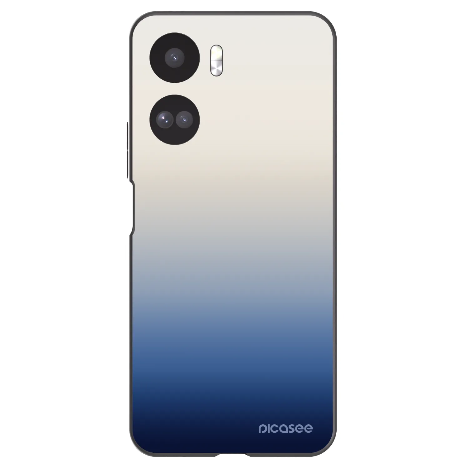 Picasee silikonowe czarne etui na Honor 90 Lite 5G - Gravity Fade