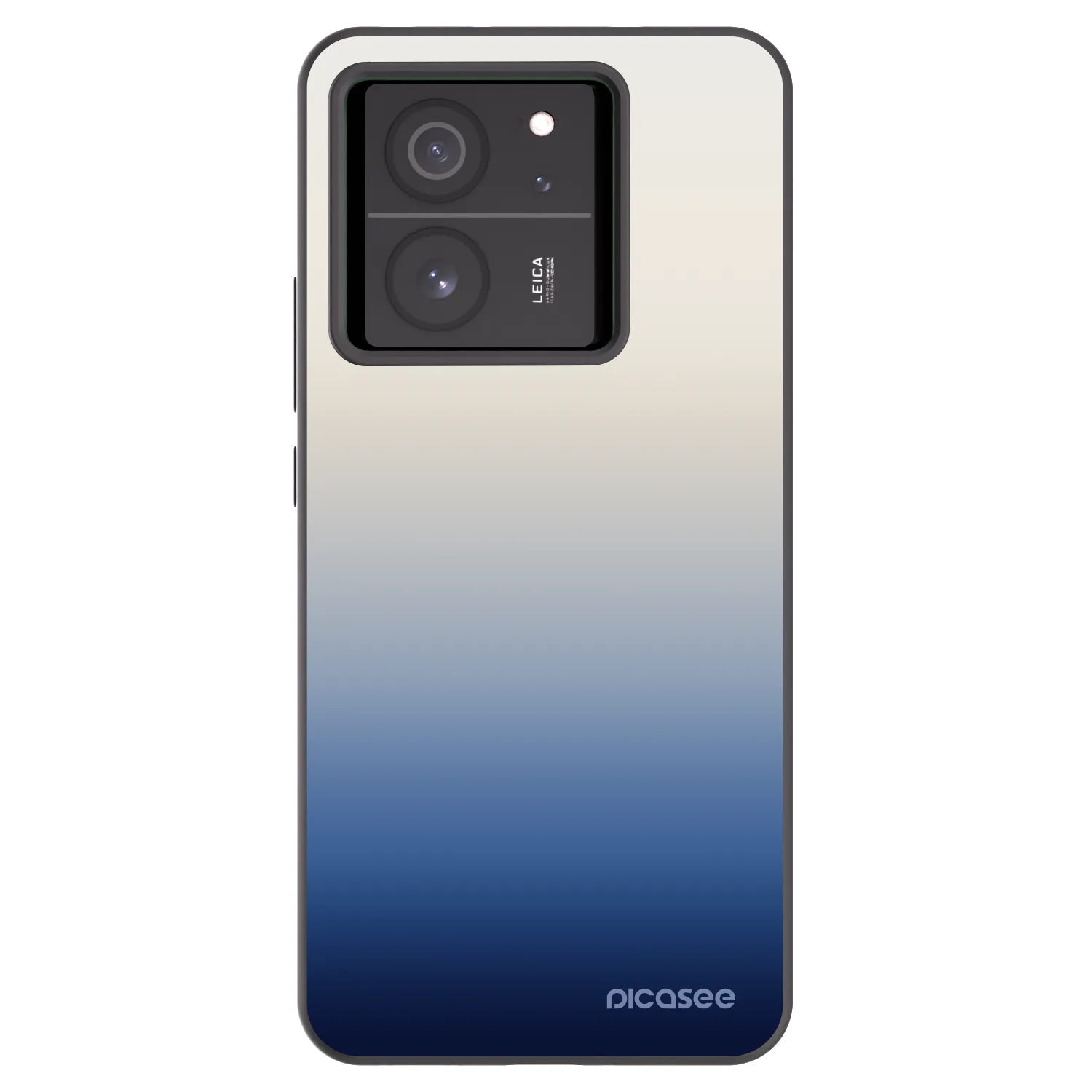 Picasee silikonowe czarne etui na Xiaomi 13T - Gravity Fade