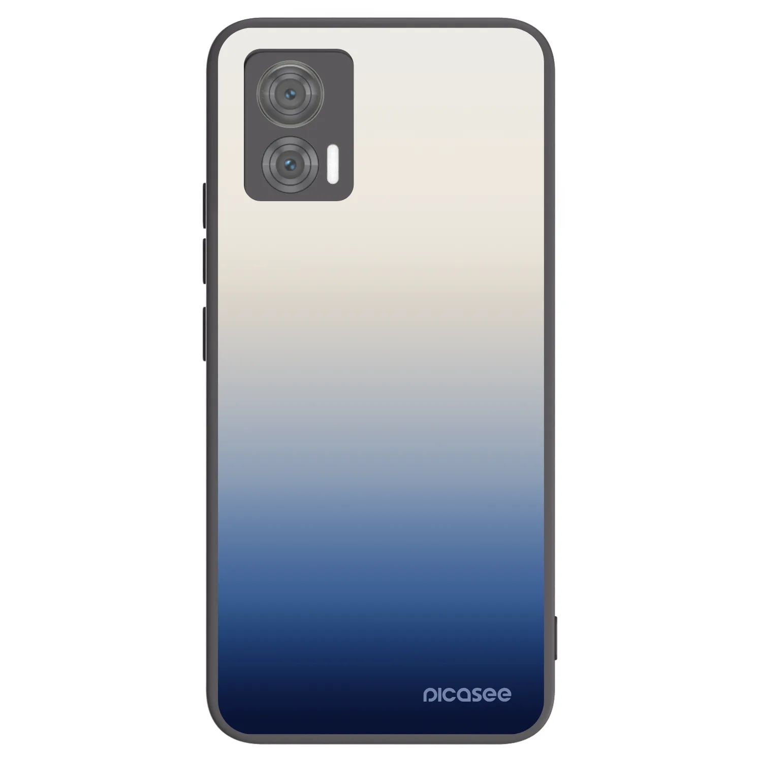 Picasee silikonowe czarne etui na Motorola Edge 30 Neo - Gravity Fade