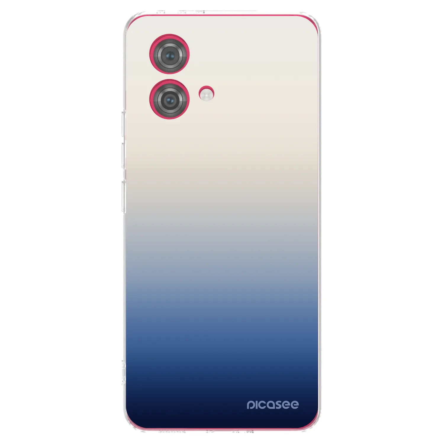 Picasee silikonowe przeźroczyste etui na Motorola Moto G84 5G - Gravity Fade