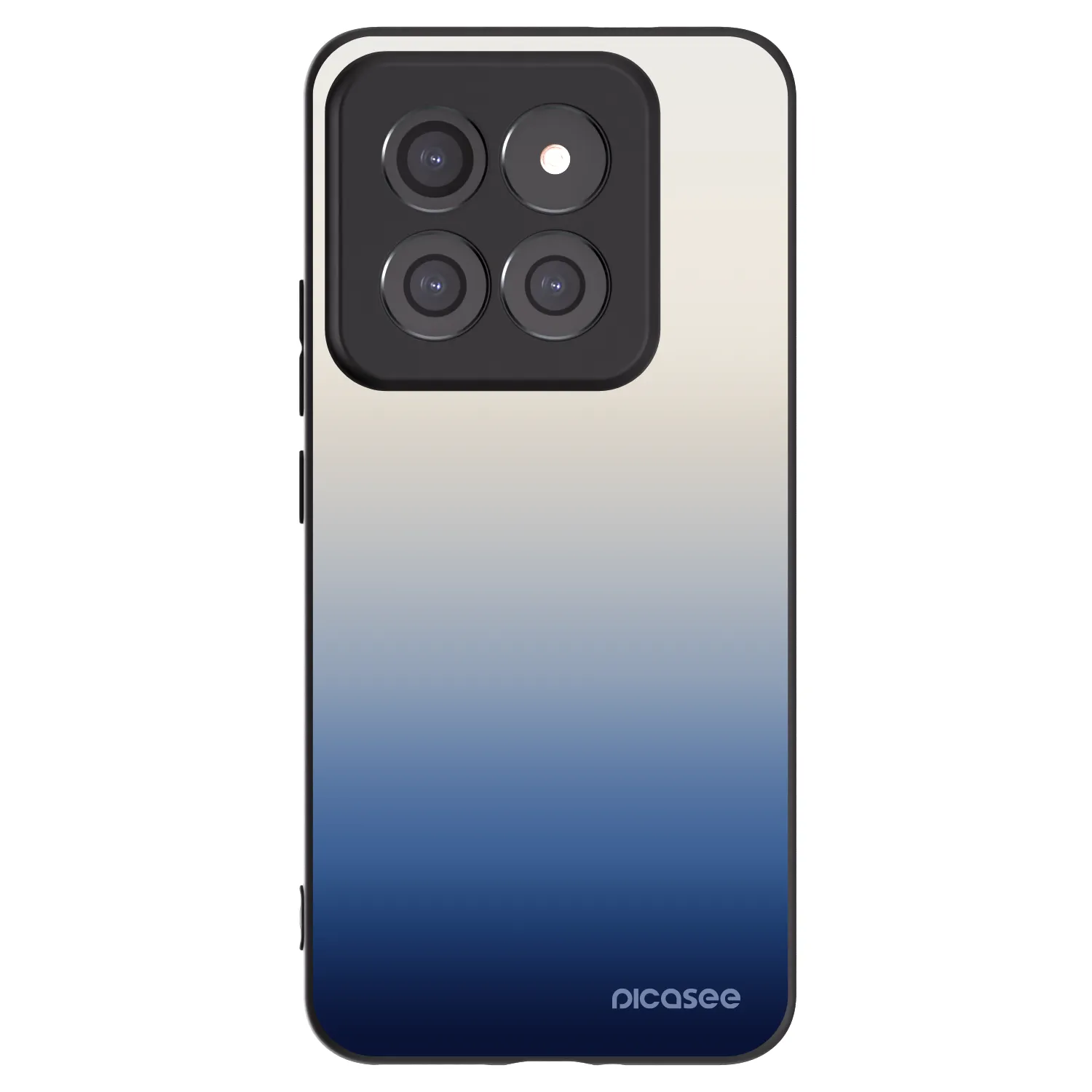 Picasee silikonowe czarne etui na Xiaomi 14 Pro - Gravity Fade