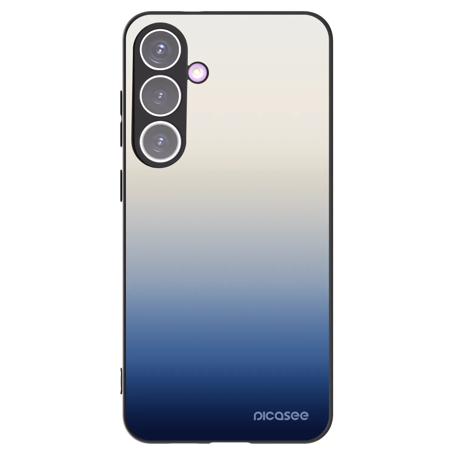 Picasee silikonowe czarne etui na Samsung Galaxy S24+ S926B 5G - Gravity Fade