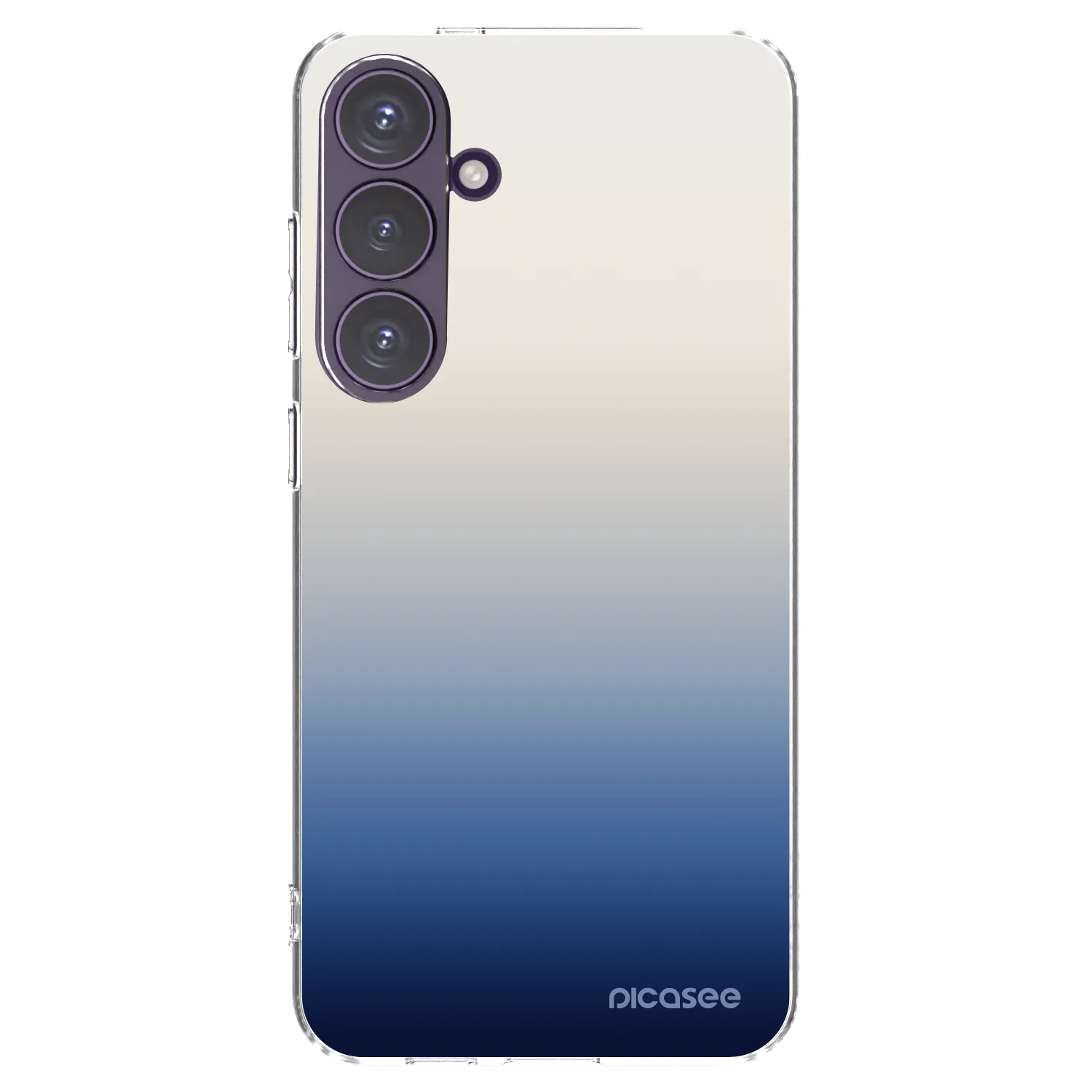 Picasee silikonowe przeźroczyste etui na Samsung Galaxy S24+ S926B 5G - Gravity Fade