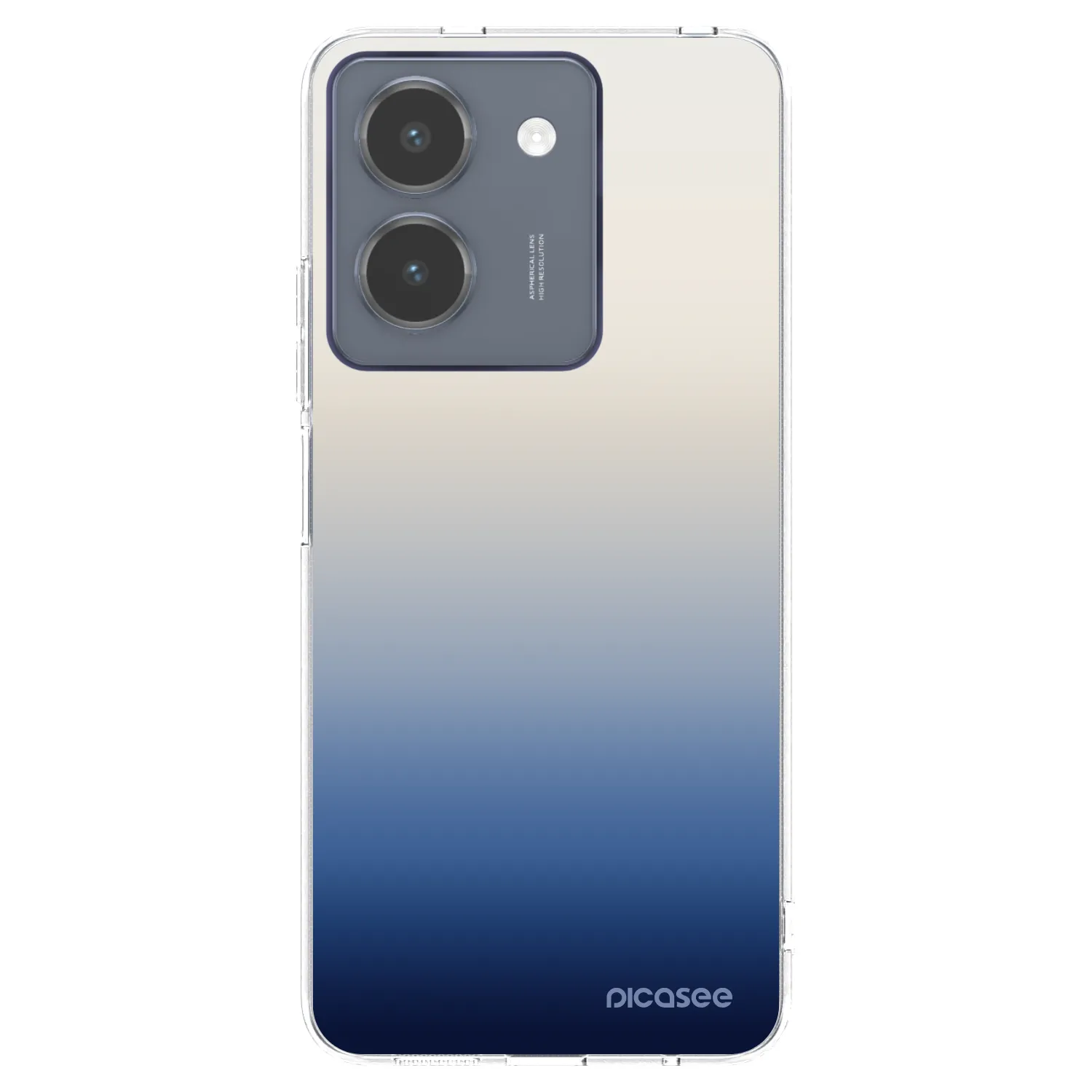 Picasee silikonowe przeźroczyste etui na Vivo Y36 4G - Gravity Fade