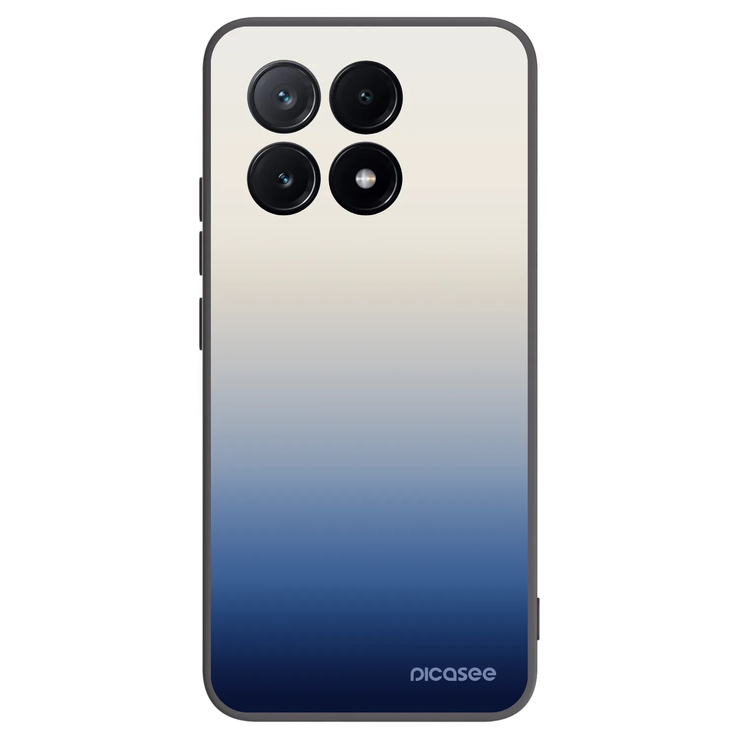 Picasee silikonowe czarne etui na Xiaomi Poco X6 Pro - Gravity Fade