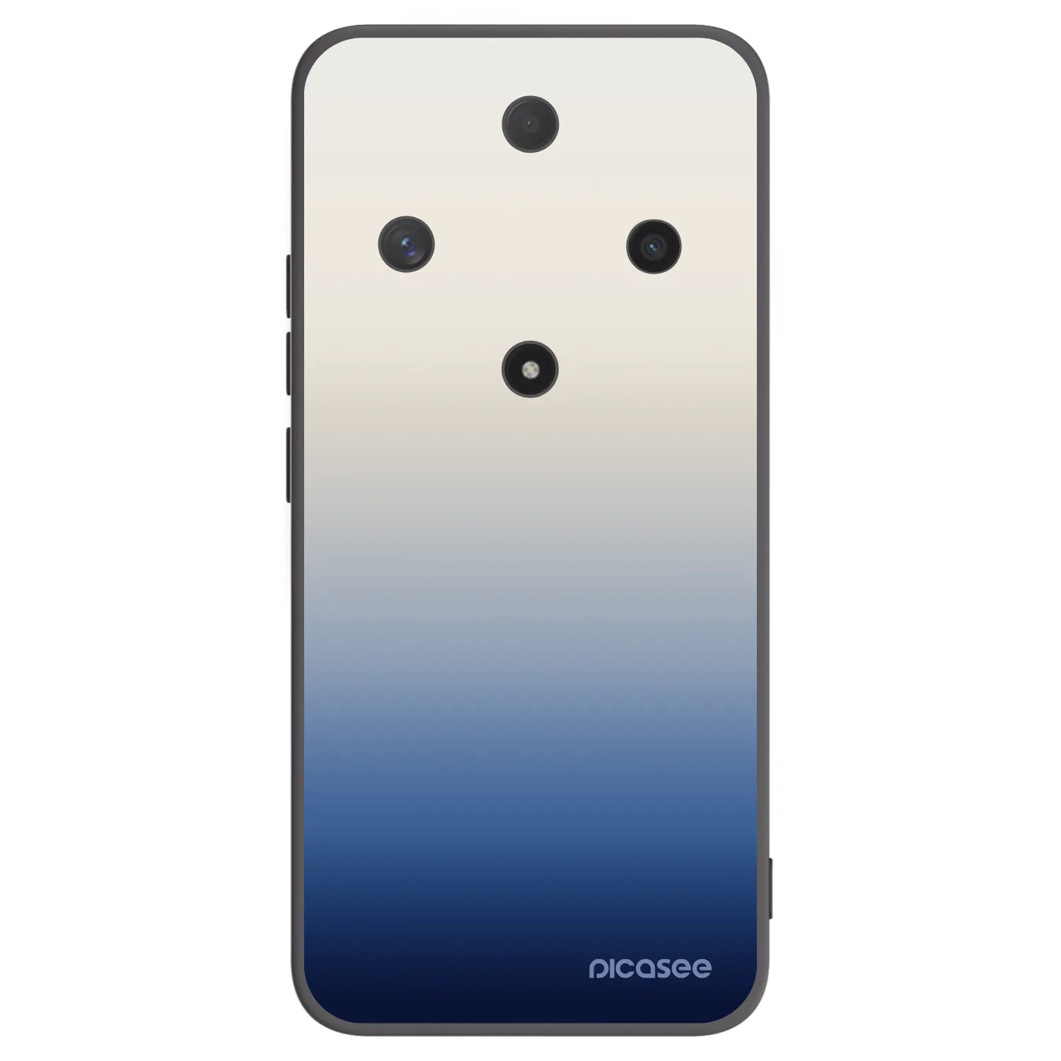 Picasee silikonowe czarne etui na Honor Magic6 Lite 5G - Gravity Fade