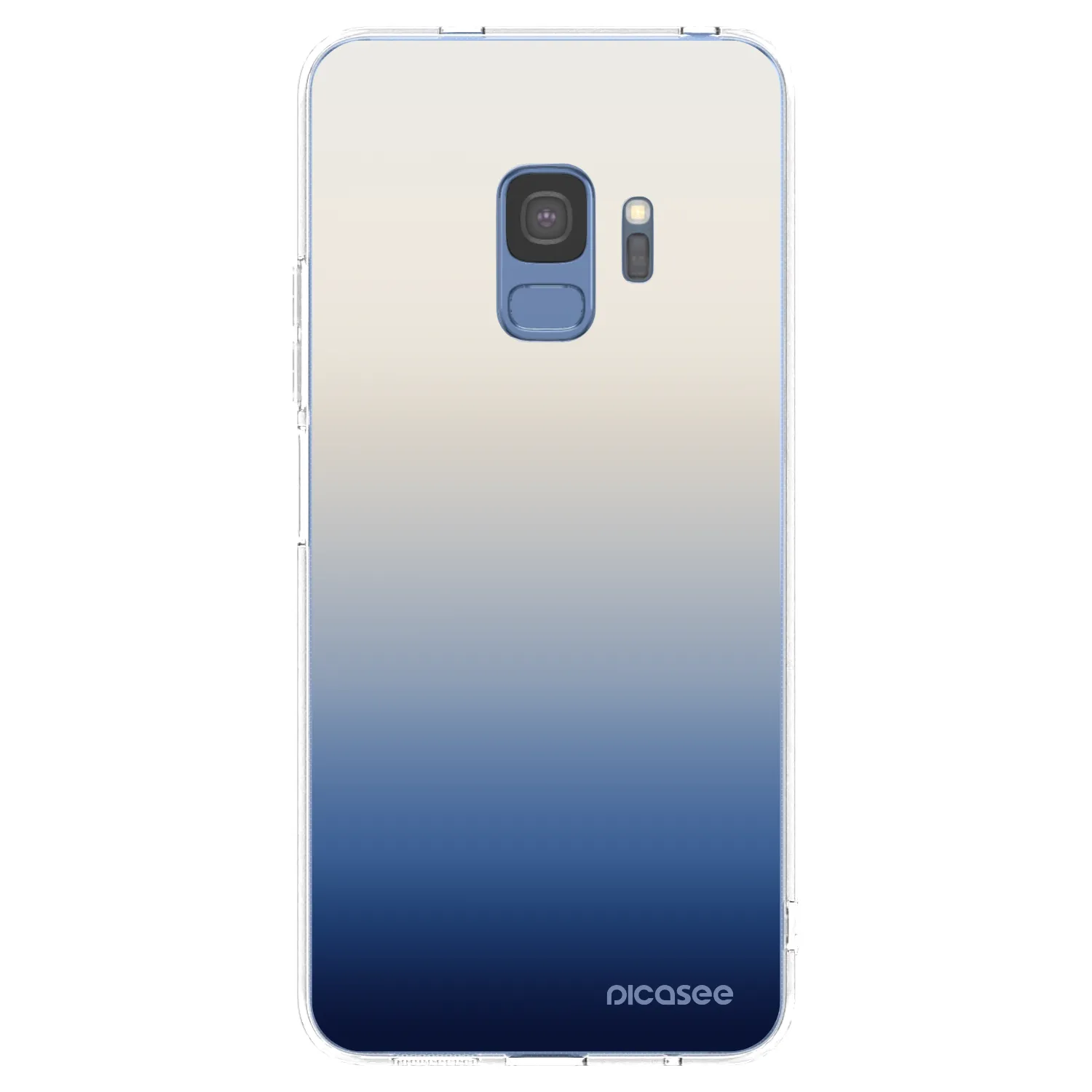 Picasee silikonowe przeźroczyste etui na Samsung Galaxy S9 G960F - Gravity Fade