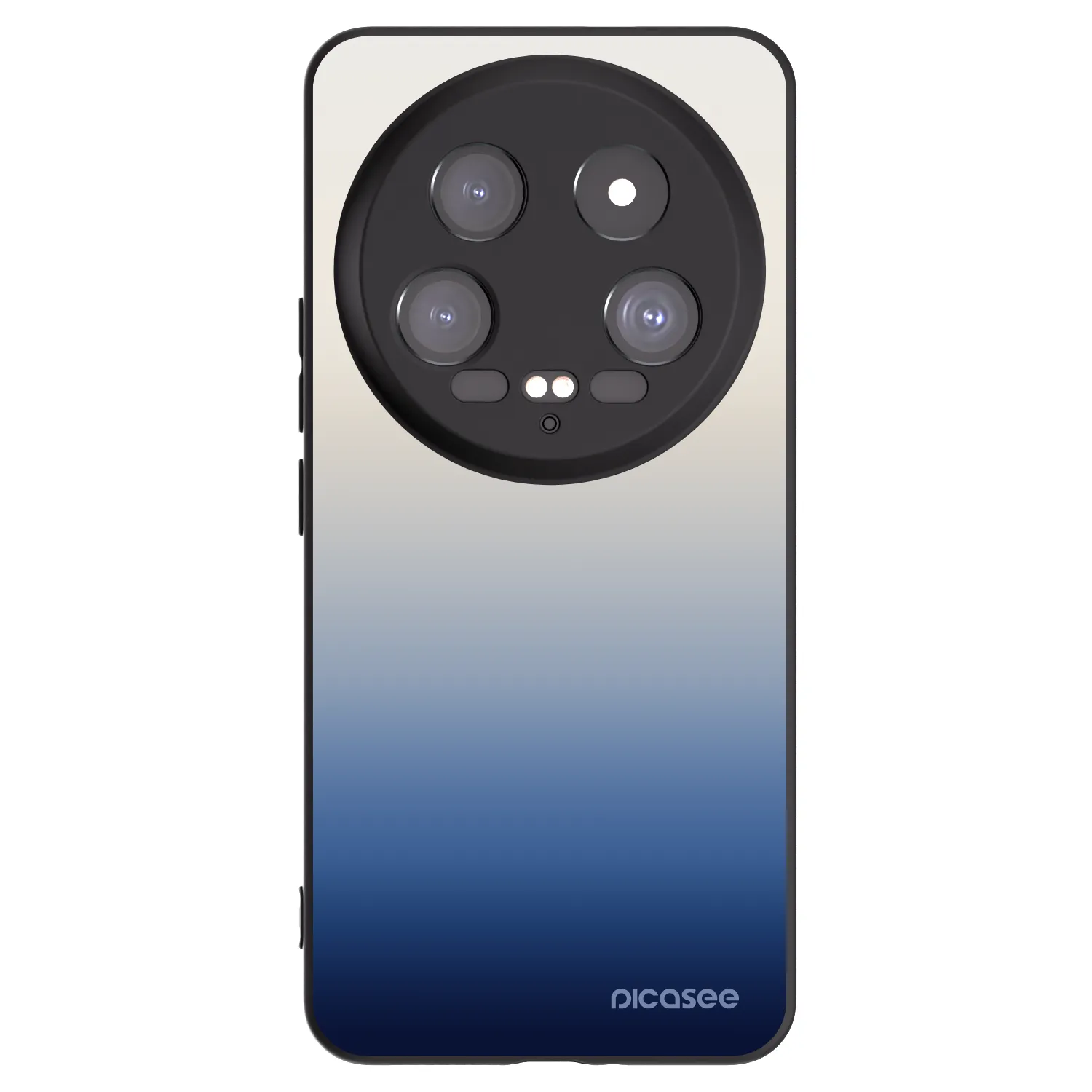 Picasee silikonowe czarne etui na Xiaomi 14 Ultra - Gravity Fade