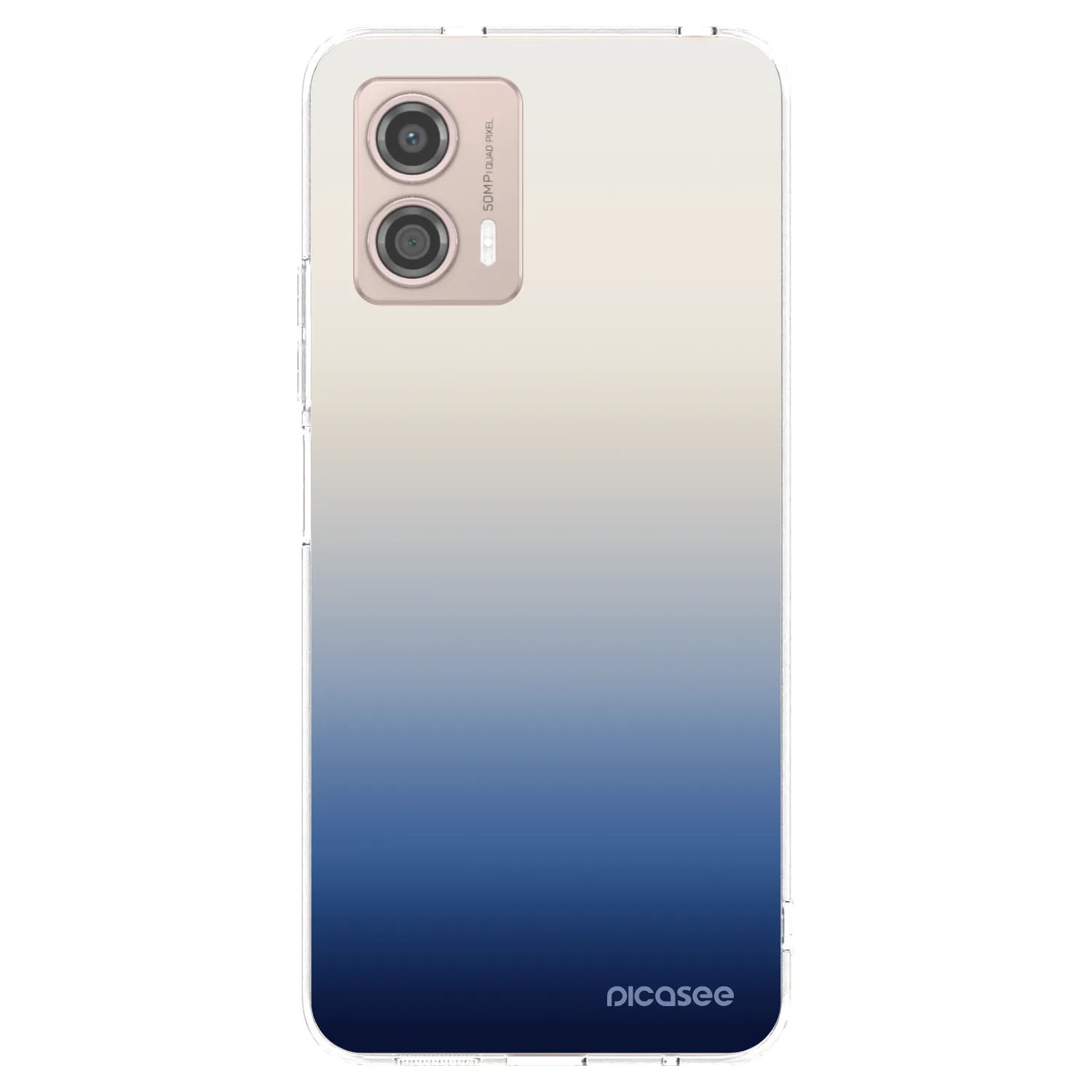 Picasee silikonowe przeźroczyste etui na Motorola Moto G53 5G - Gravity Fade