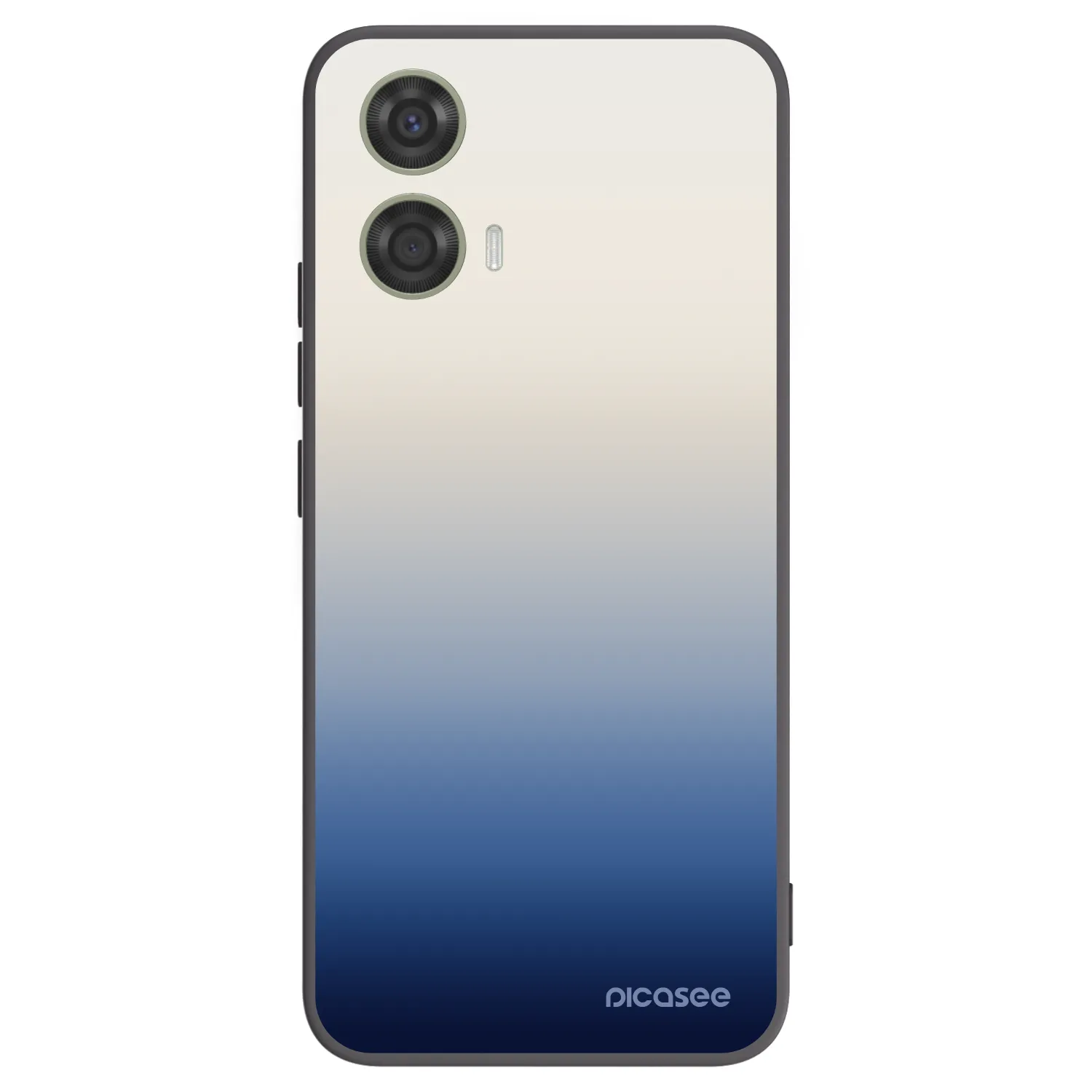 Picasee silikonowe czarne etui na Motorola Moto G24 - Gravity Fade