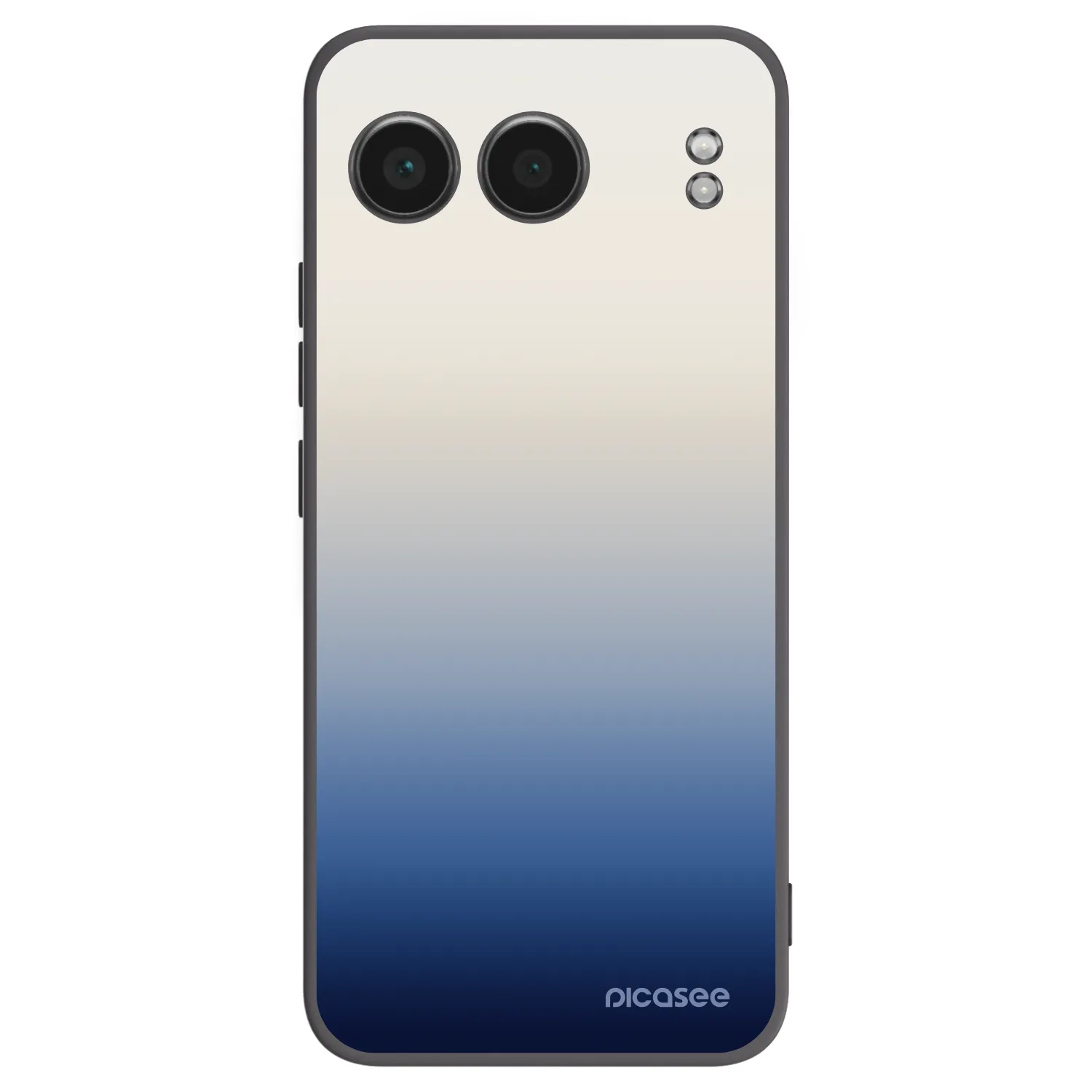 Picasee silikonowe czarne etui na OnePlus Nord 4 - Gravity Fade