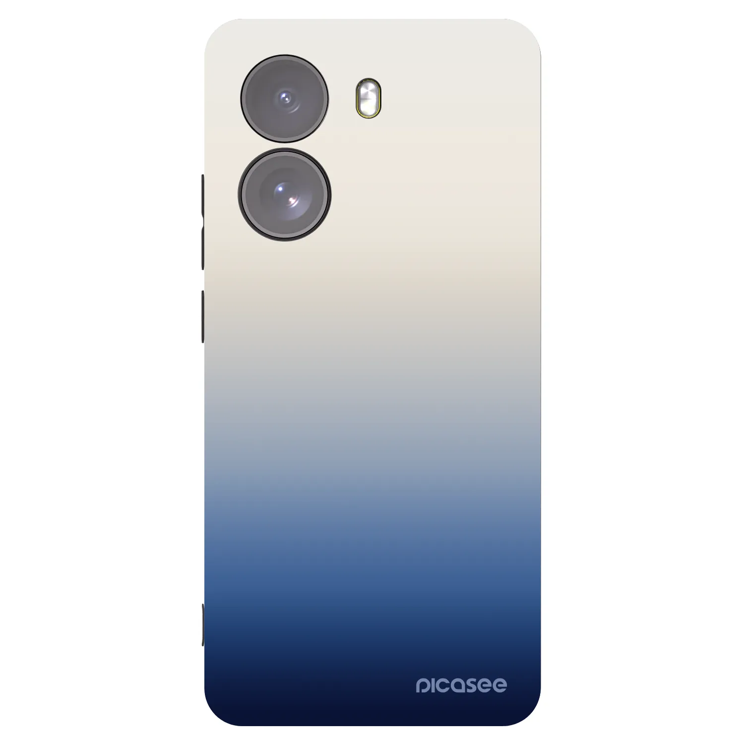 Picasee silikonowe czarne etui na Xiaomi Poco X7 - Gravity Fade