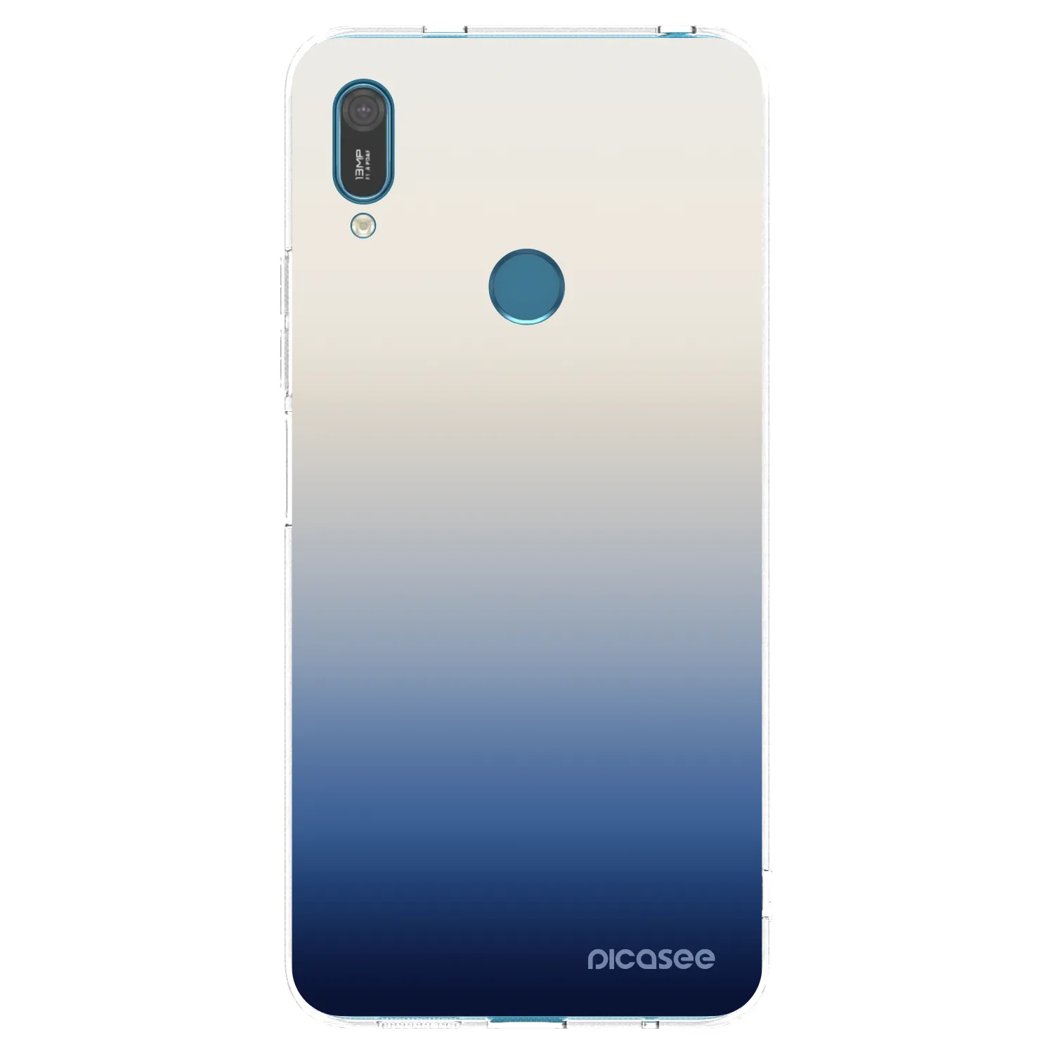 Picasee silikonowe przeźroczyste etui na Huawei Y7 2019 - Gravity Fade