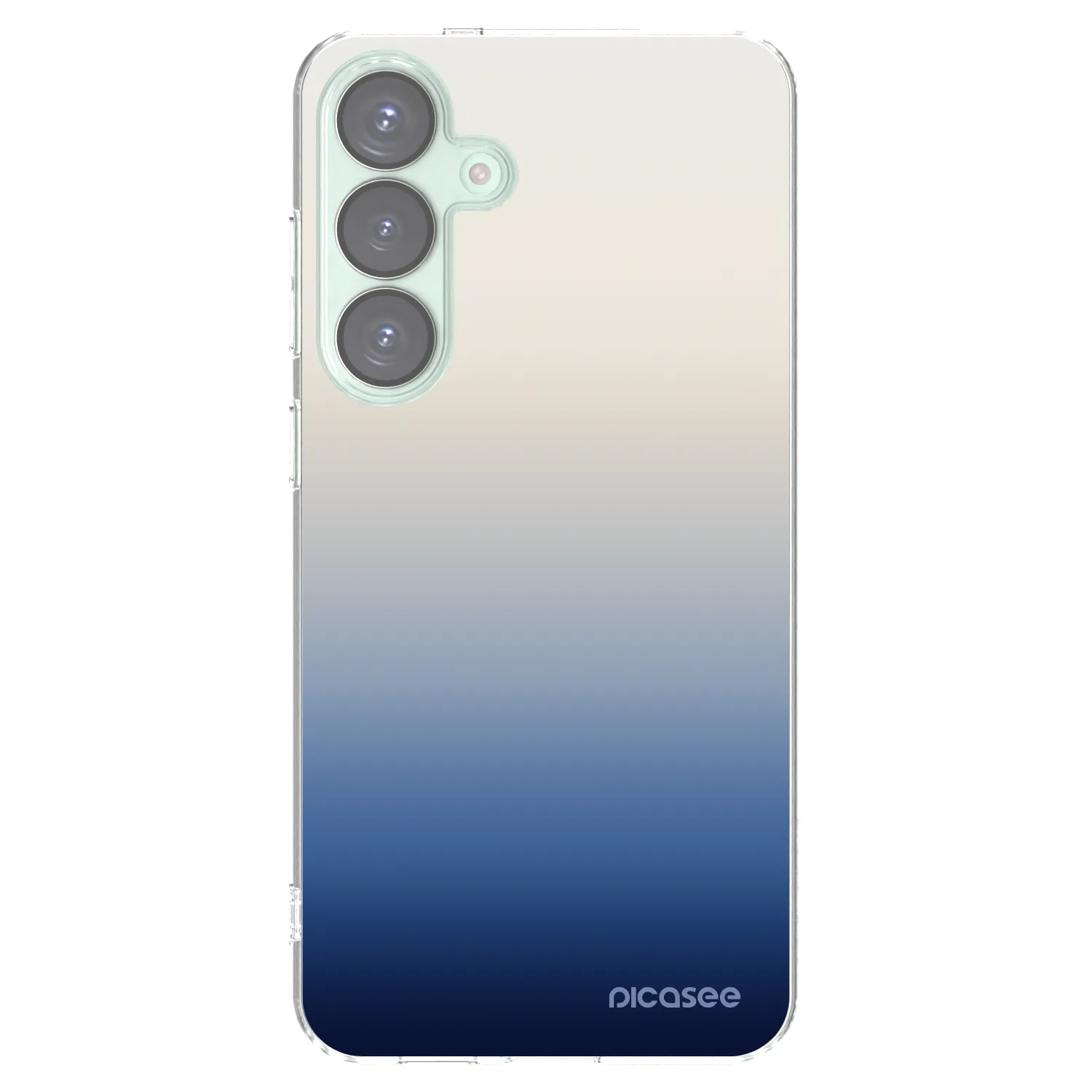 Picasee silikonowe przeźroczyste etui na Samsung Galaxy S25+ 5G - Gravity Fade