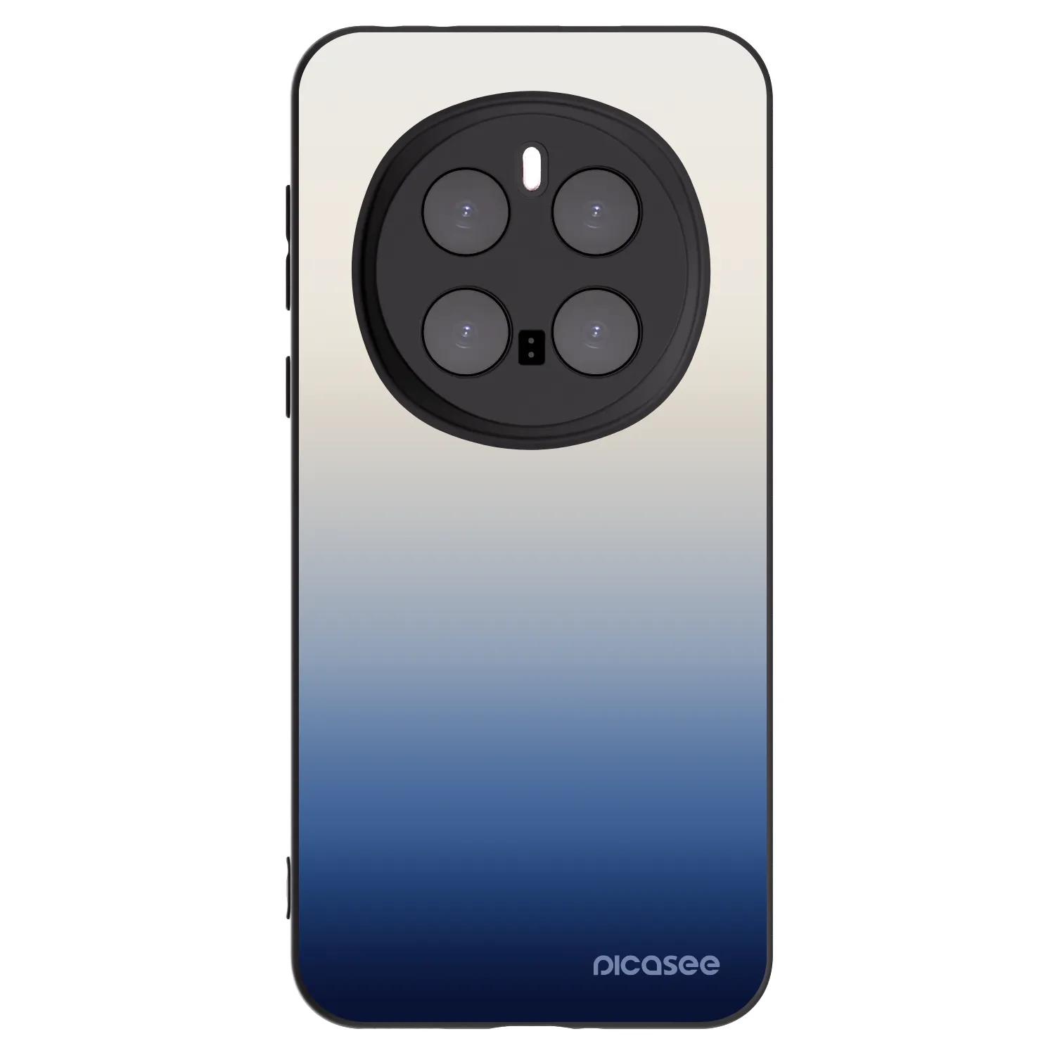 Picasee silikonowe czarne etui na Honor Magic7 Pro 5G - Gravity Fade