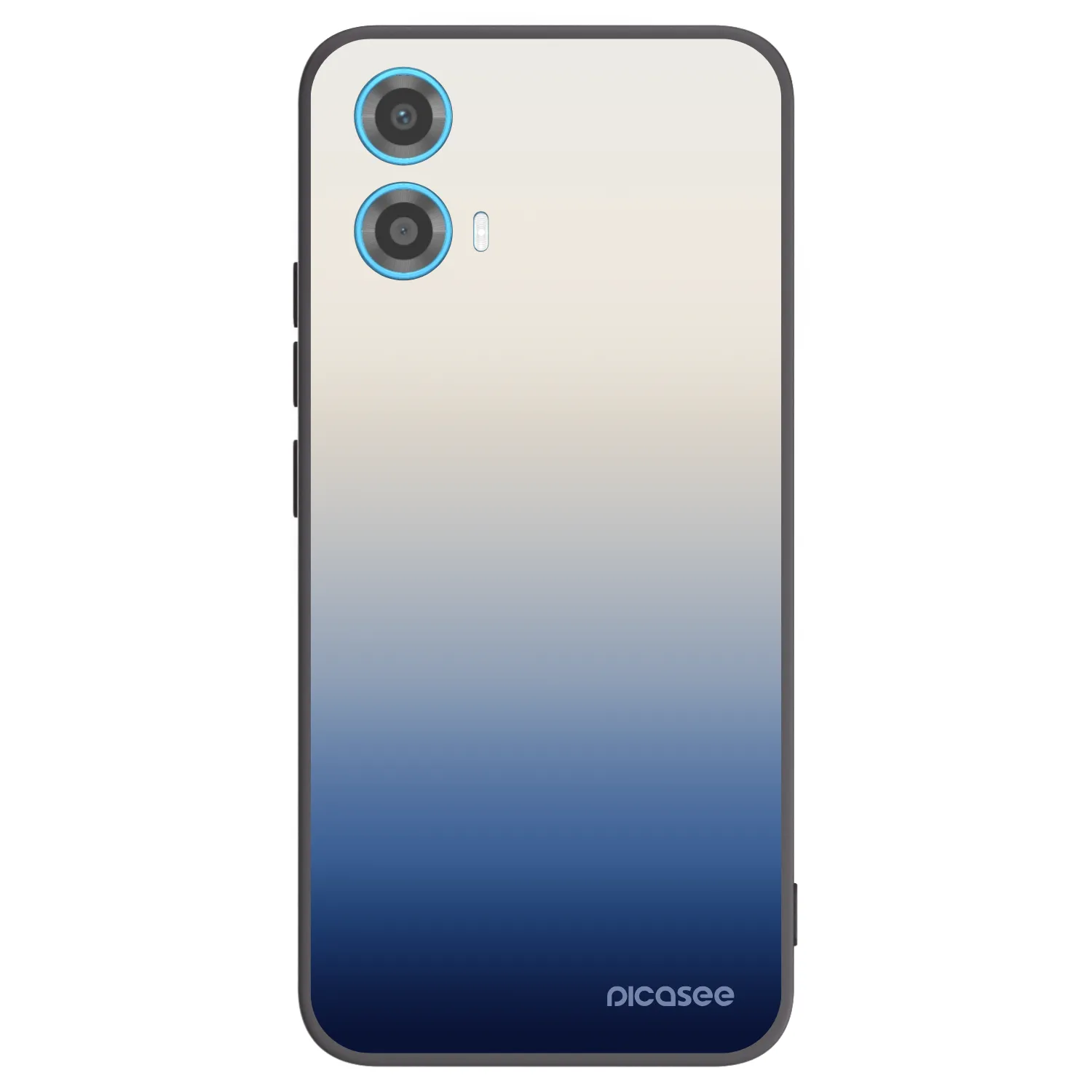 Picasee silikonowe czarne etui na Motorola Moto G34 5G - Gravity Fade