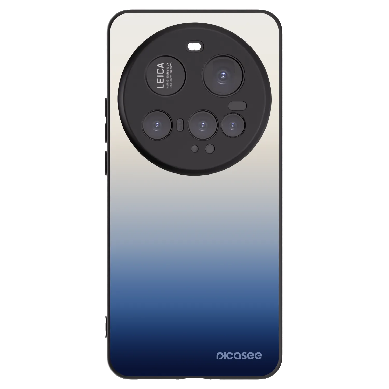 Picasee silikonowe czarne etui na Xiaomi 15 Ultra - Gravity Fade