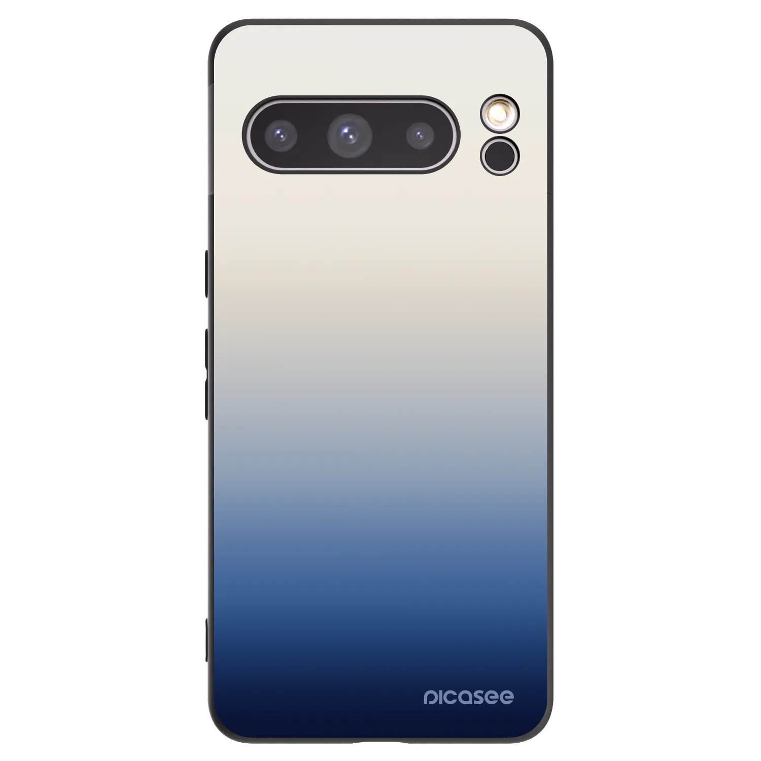 Picasee silikonowe czarne etui na Google Pixel 8 Pro - Gravity Fade