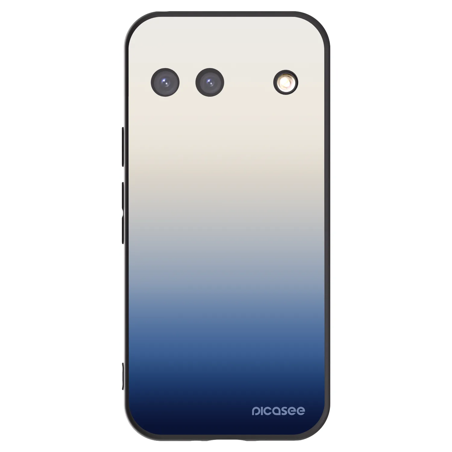 Picasee silikonowe czarne etui na Google Pixel 9 - Gravity Fade