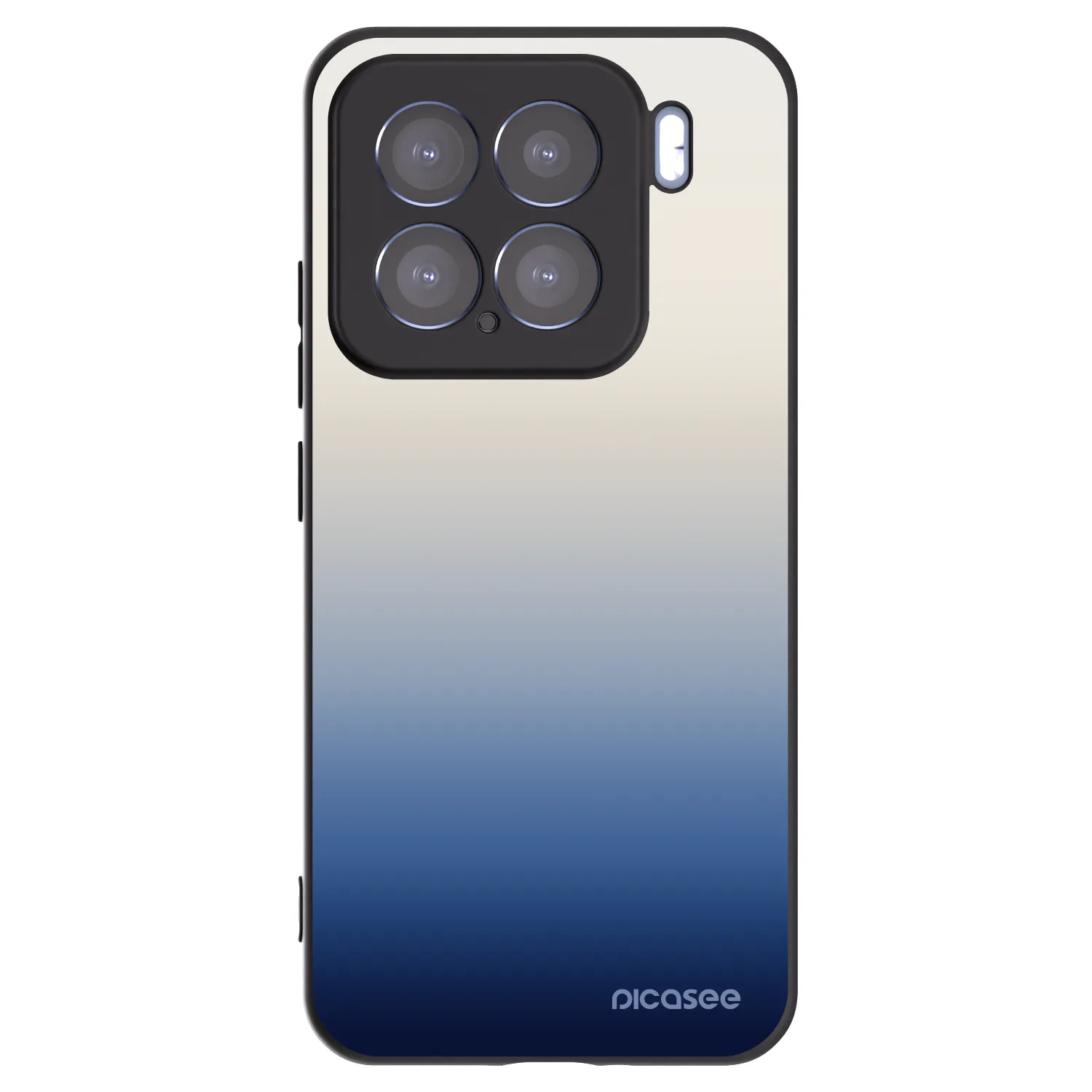 Picasee silikonowe czarne etui na Xiaomi 15 - Gravity Fade