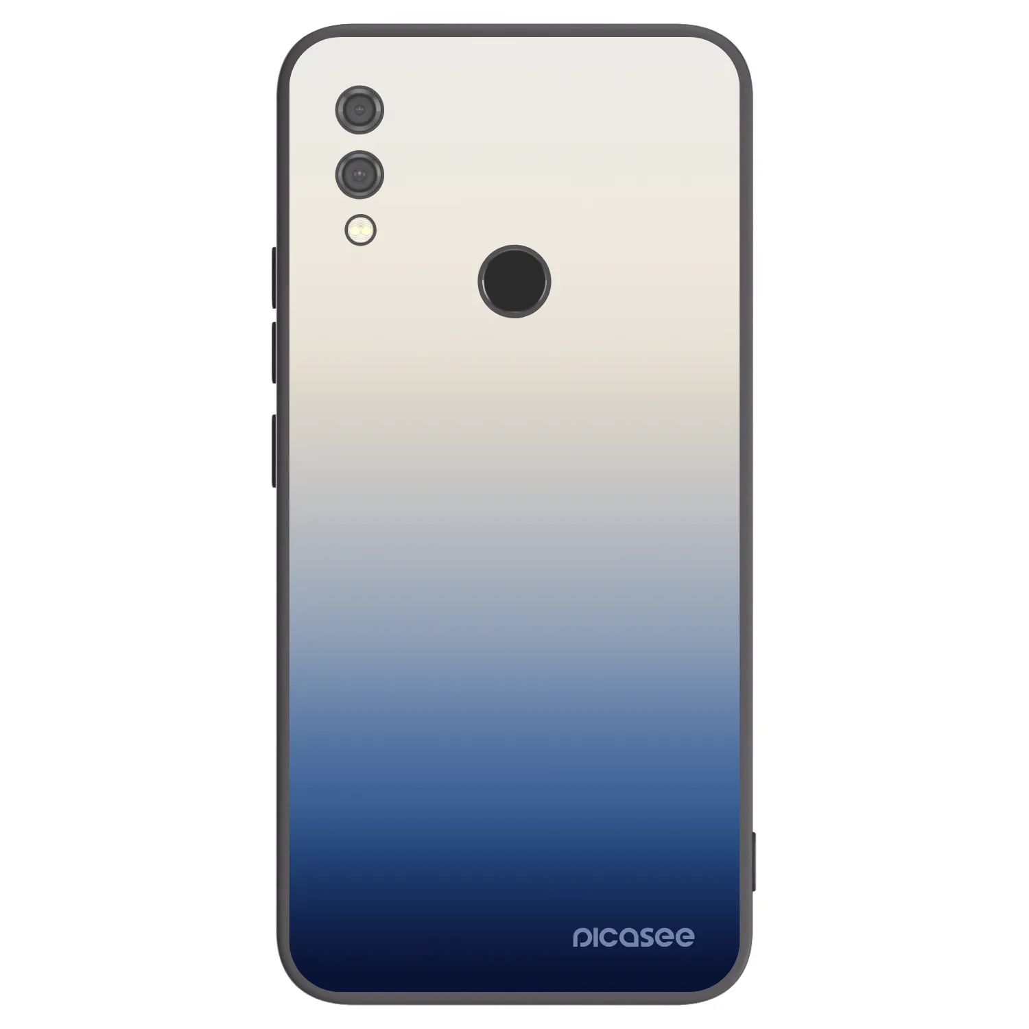 Picasee silikonowe czarne etui na Xiaomi Redmi Note 7 - Gravity Fade