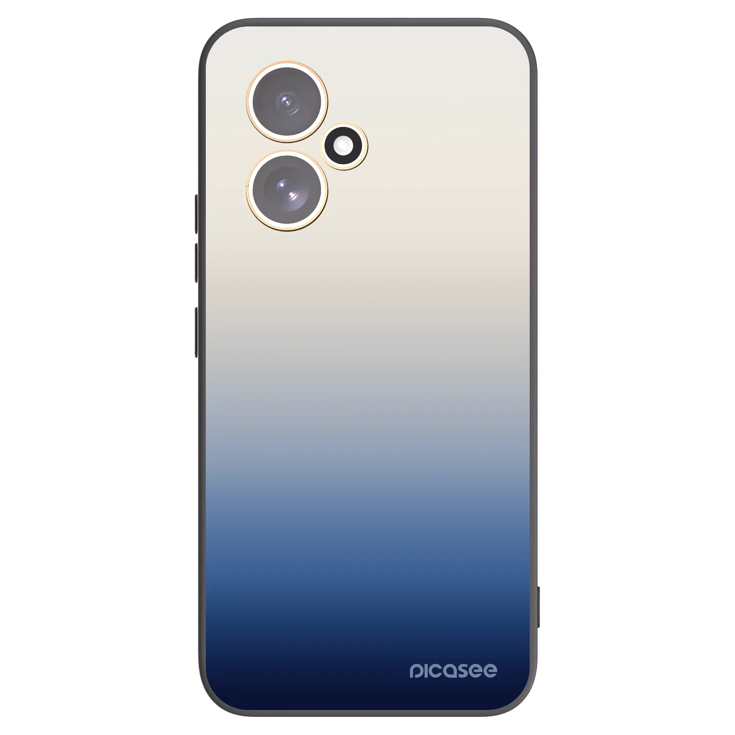 Picasee silikonowe czarne etui na Honor 400 5G - Gravity Fade