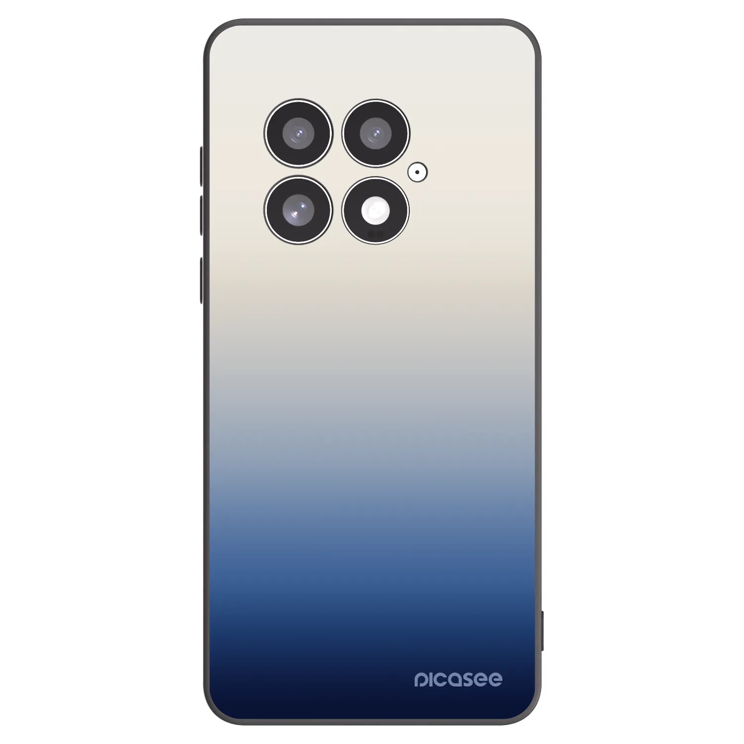 Picasee silikonowe czarne etui na OnePlus 13 5G - Gravity Fade