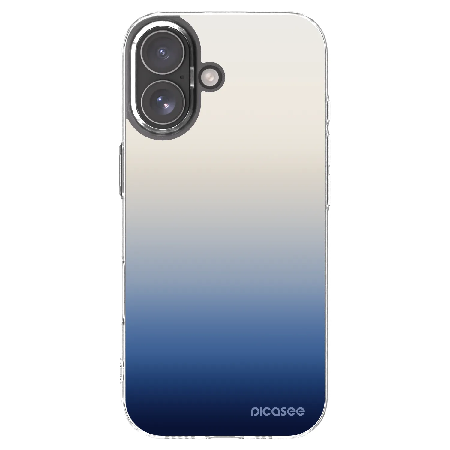 Picasee silikonowe przeźroczyste etui na Apple iPhone 17 - Gravity Fade