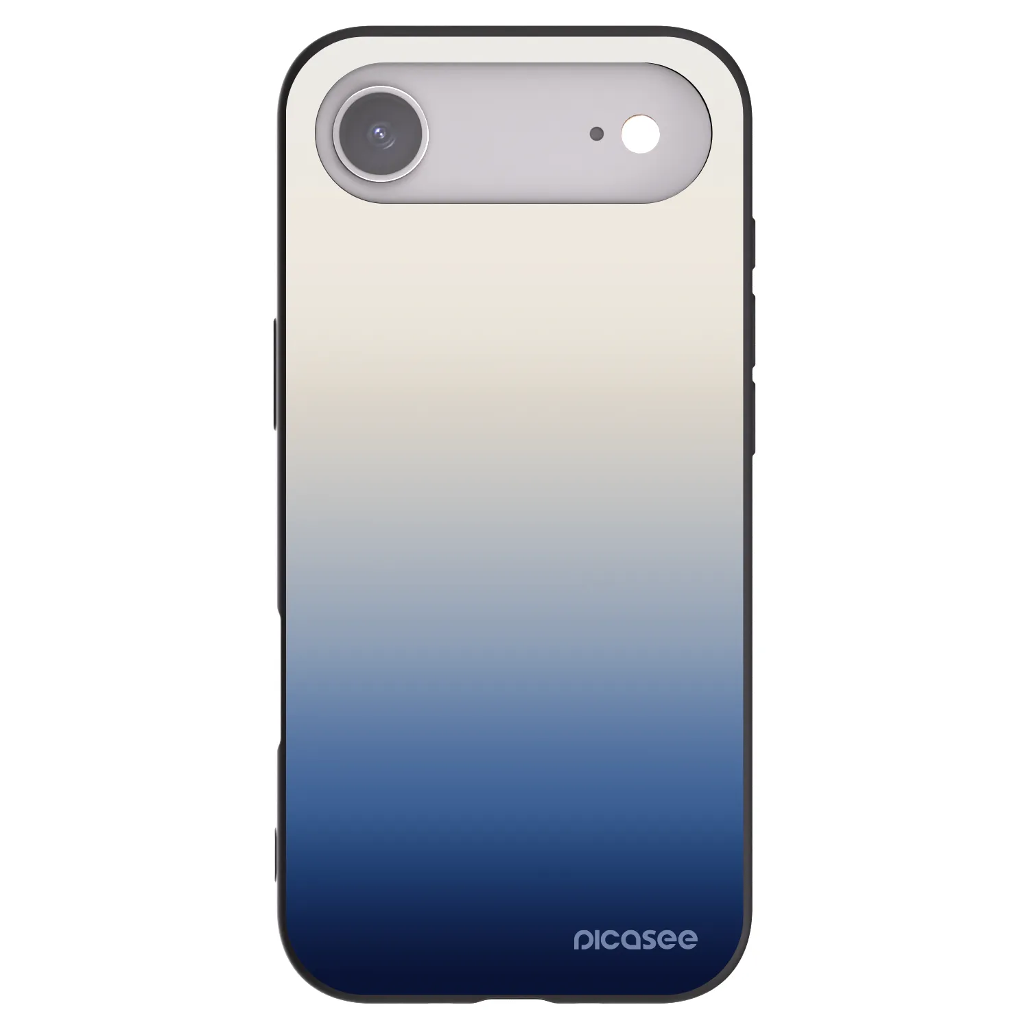 Picasee silikonowe czarne etui na Apple iPhone Air - Gravity Fade