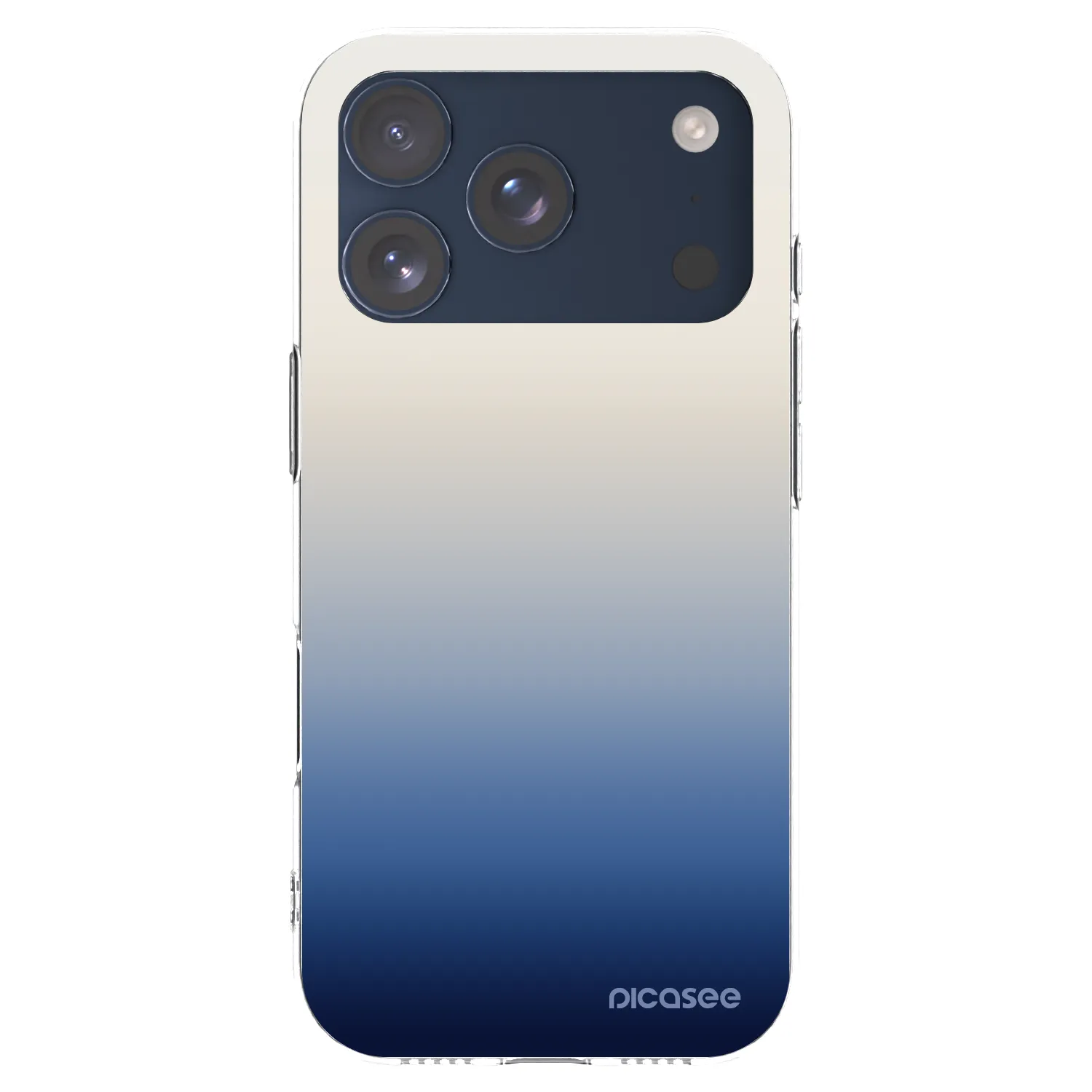 Picasee silikonowe przeźroczyste etui na Apple iPhone 17 Pro - Gravity Fade