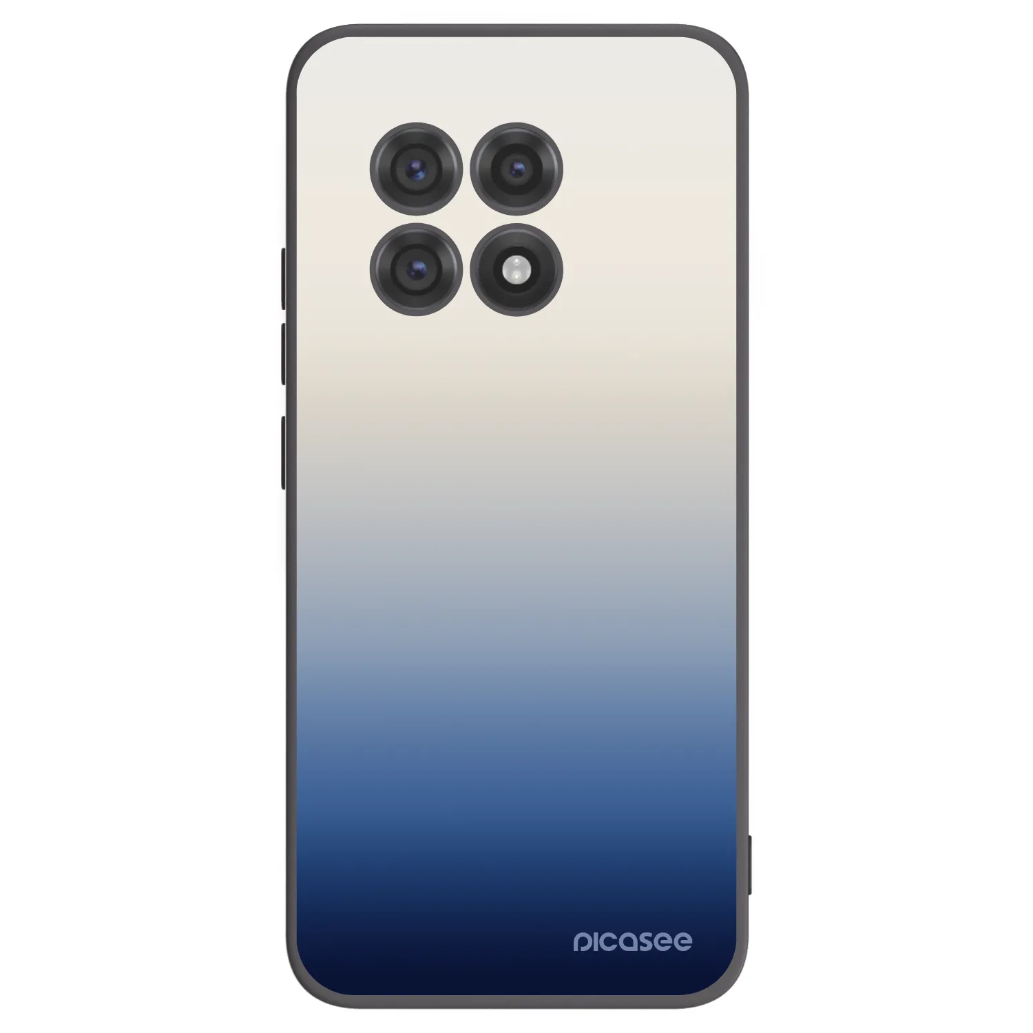 Picasee silikonowe czarne etui na OnePlus 13R 5G - Gravity Fade