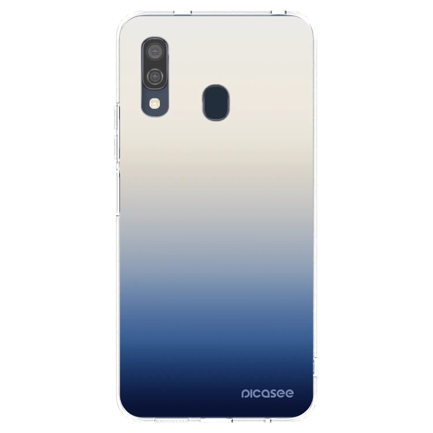 Picasee silikonowe przeźroczyste etui na Samsung Galaxy A40 A405F - Gravity Fade
