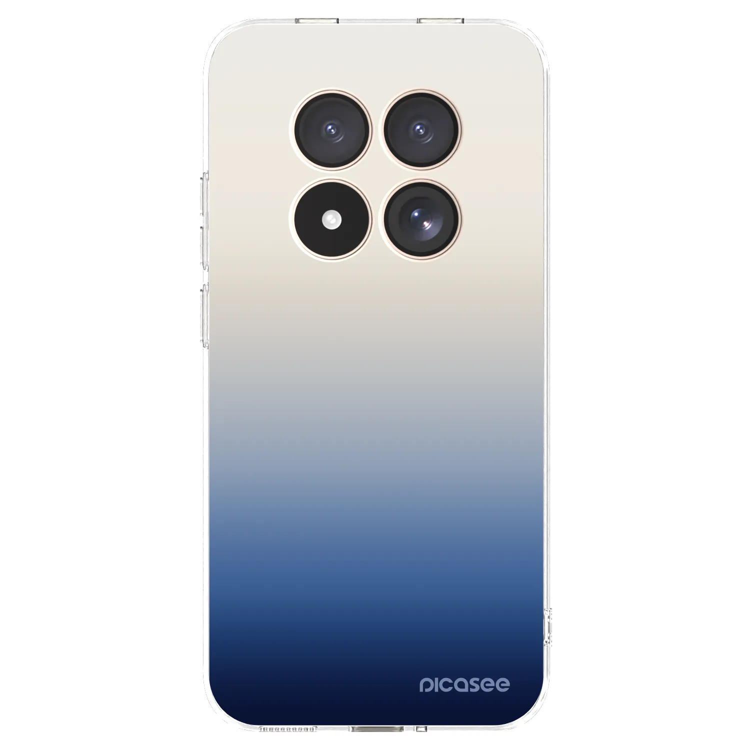 Picasee silikonowe przeźroczyste etui na Xiaomi Redmi Note 15 Pro 4G - Gravity Fade