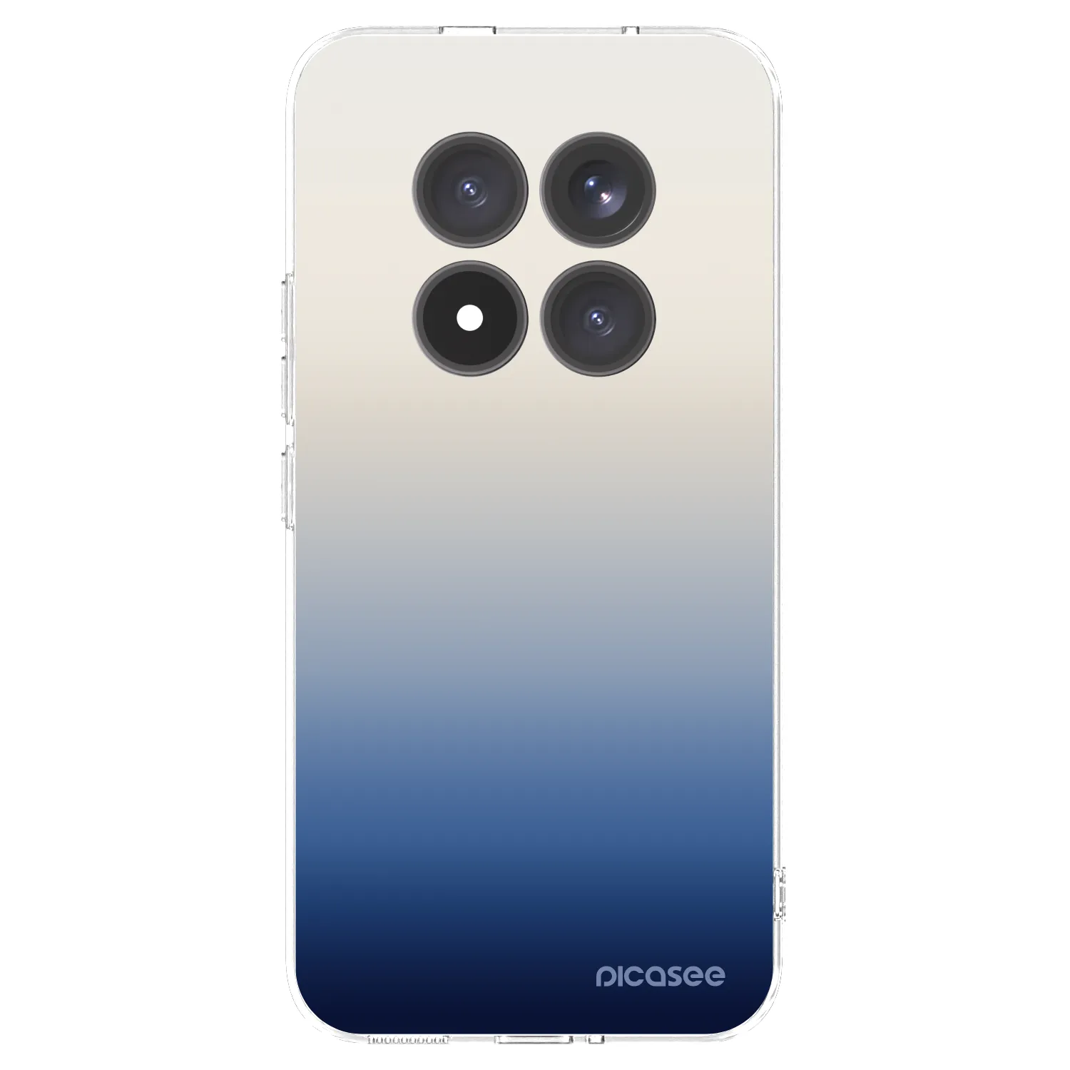 Picasee silikonowe przeźroczyste etui na Xiaomi Redmi Note 15 Pro+ - Gravity Fade