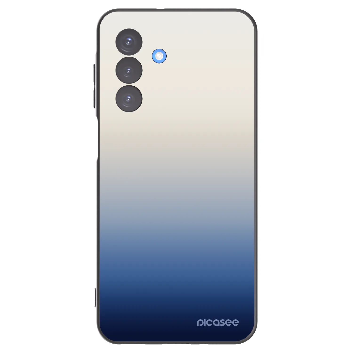 Picasee silikonowe czarne etui na Samsung Galaxy A17 5G - Gravity Fade
