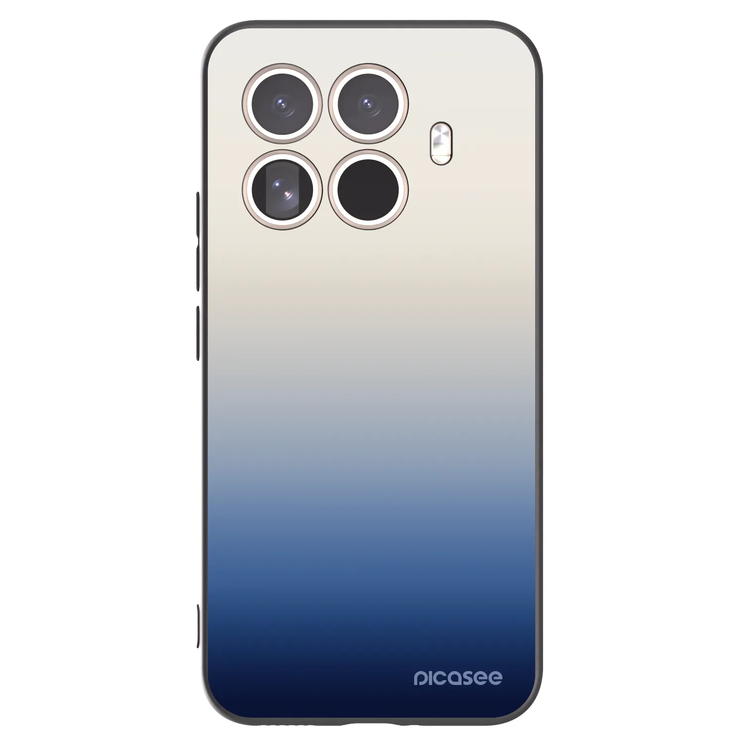 Picasee silikonowe czarne etui na Xiaomi 15T Pro - Gravity Fade