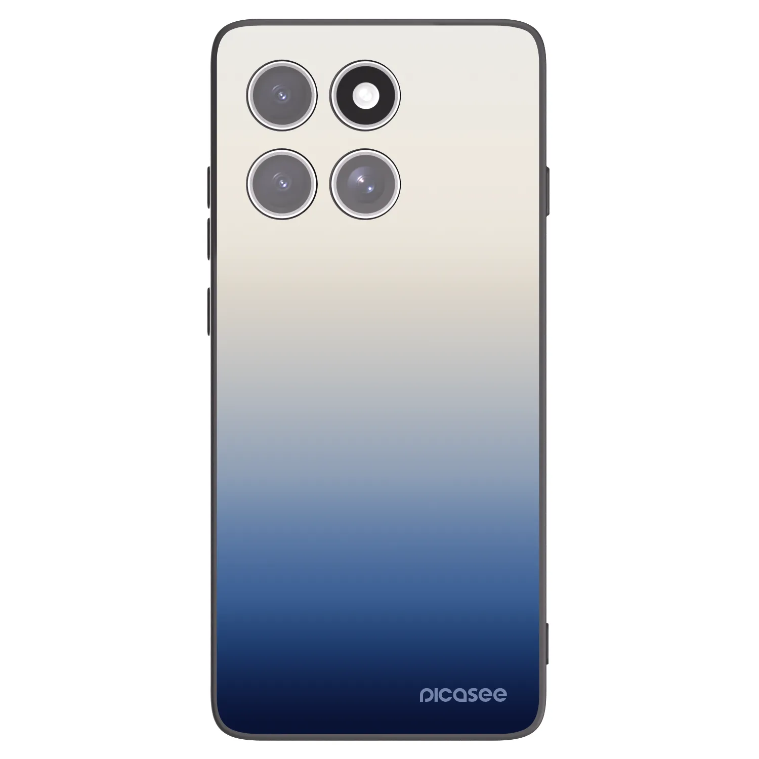 Picasee silikonowe czarne etui na Motorola Edge 60 Fusion - Gravity Fade