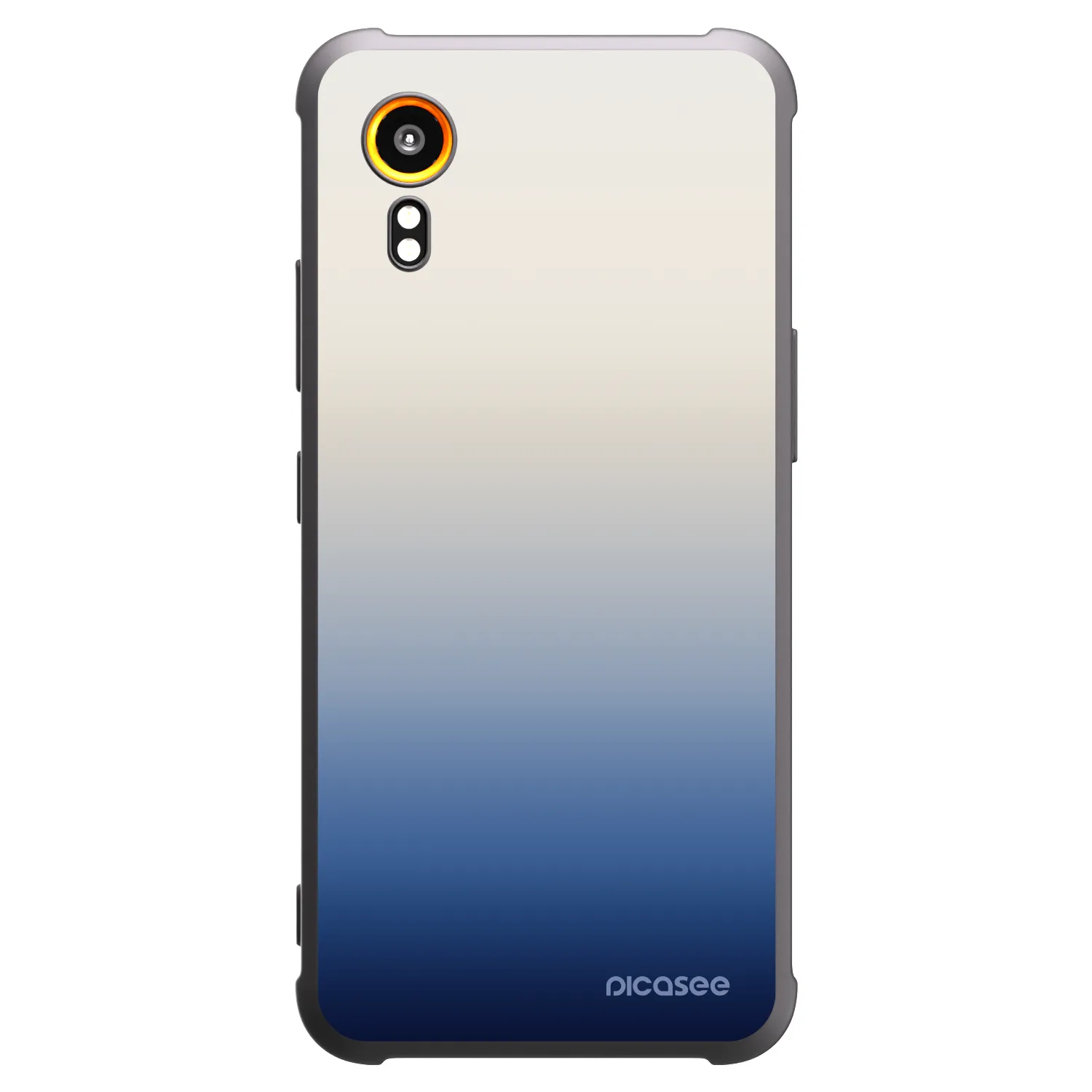 Picasee silikonowe czarne etui na Samsung Galaxy Xcover 7 - Gravity Fade