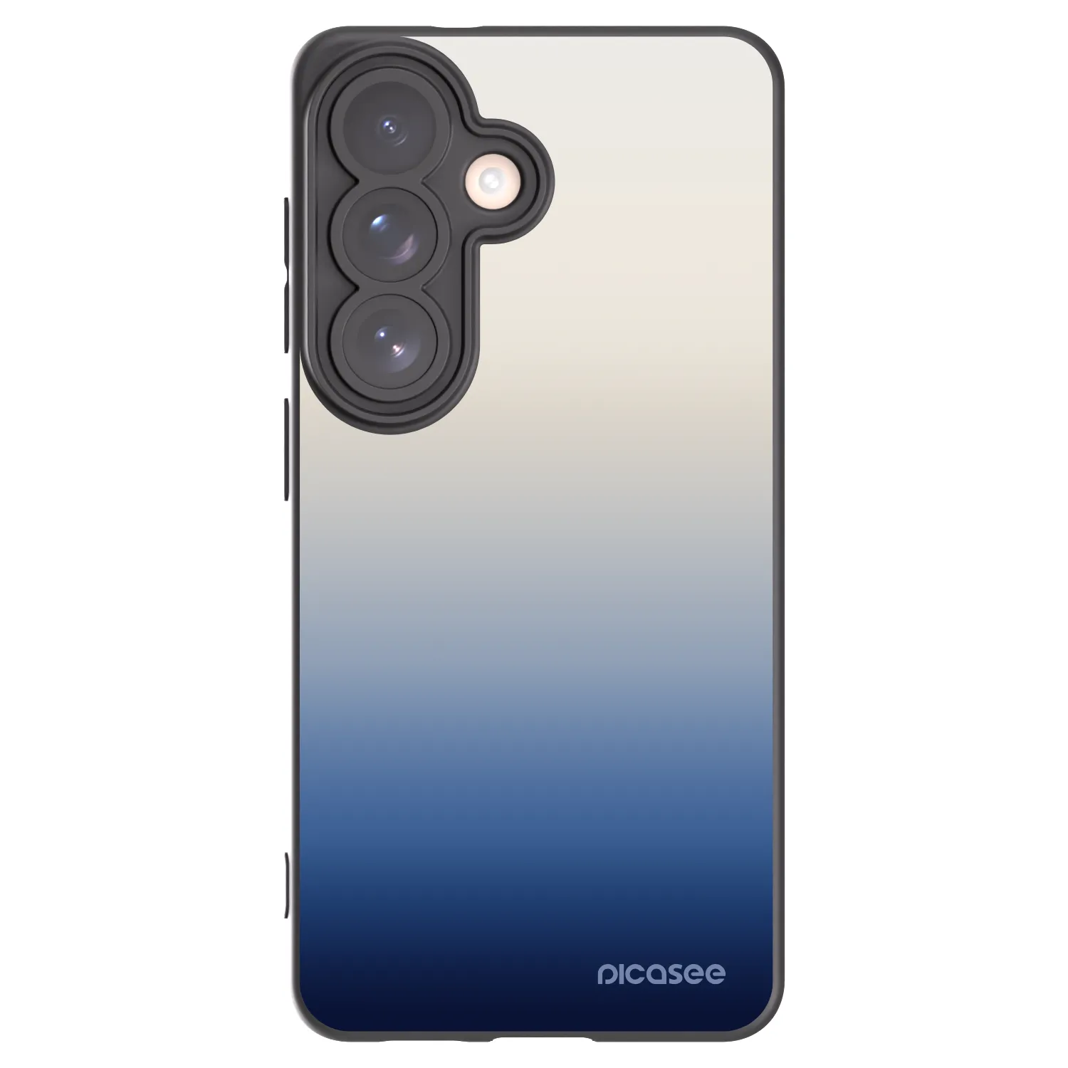 Picasee silikonowe czarne etui na Samsung Galaxy S26 - Gravity Fade